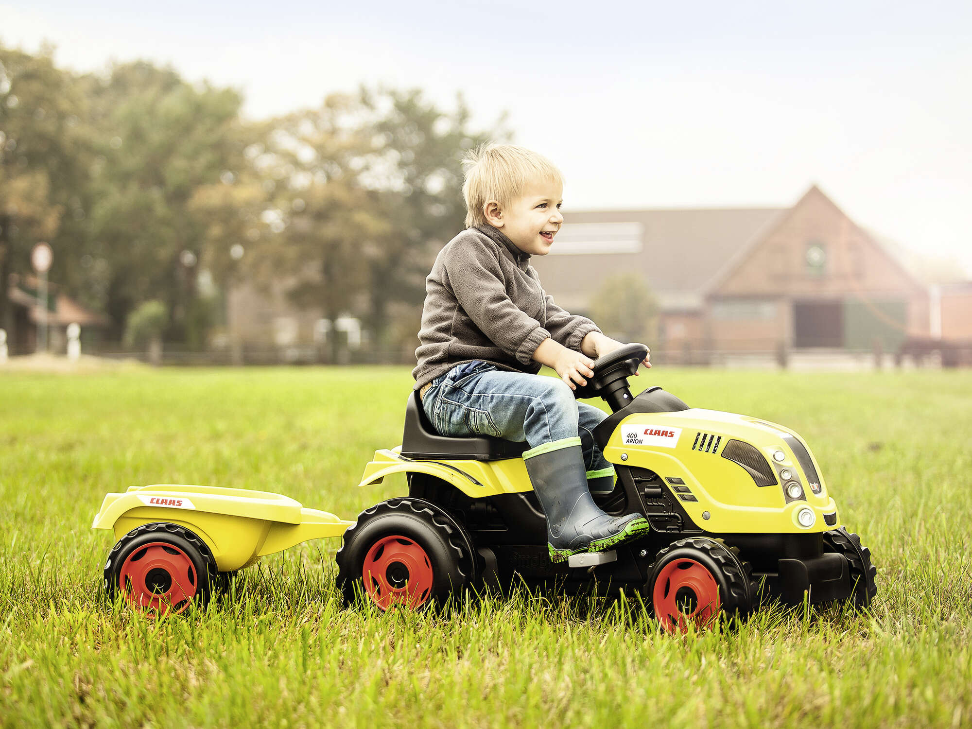 Smoby Traktor Farmer XL CLAAS ARION 400