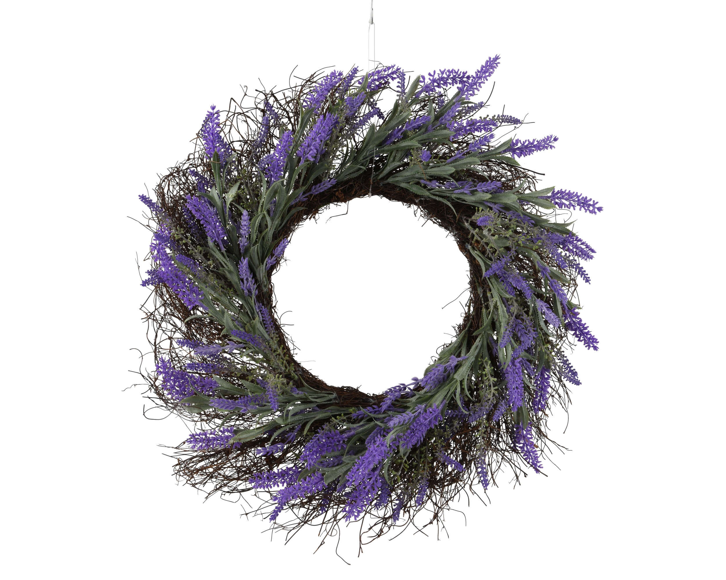 EVERLANDS Dekokranz Kunstblumen Lavendel