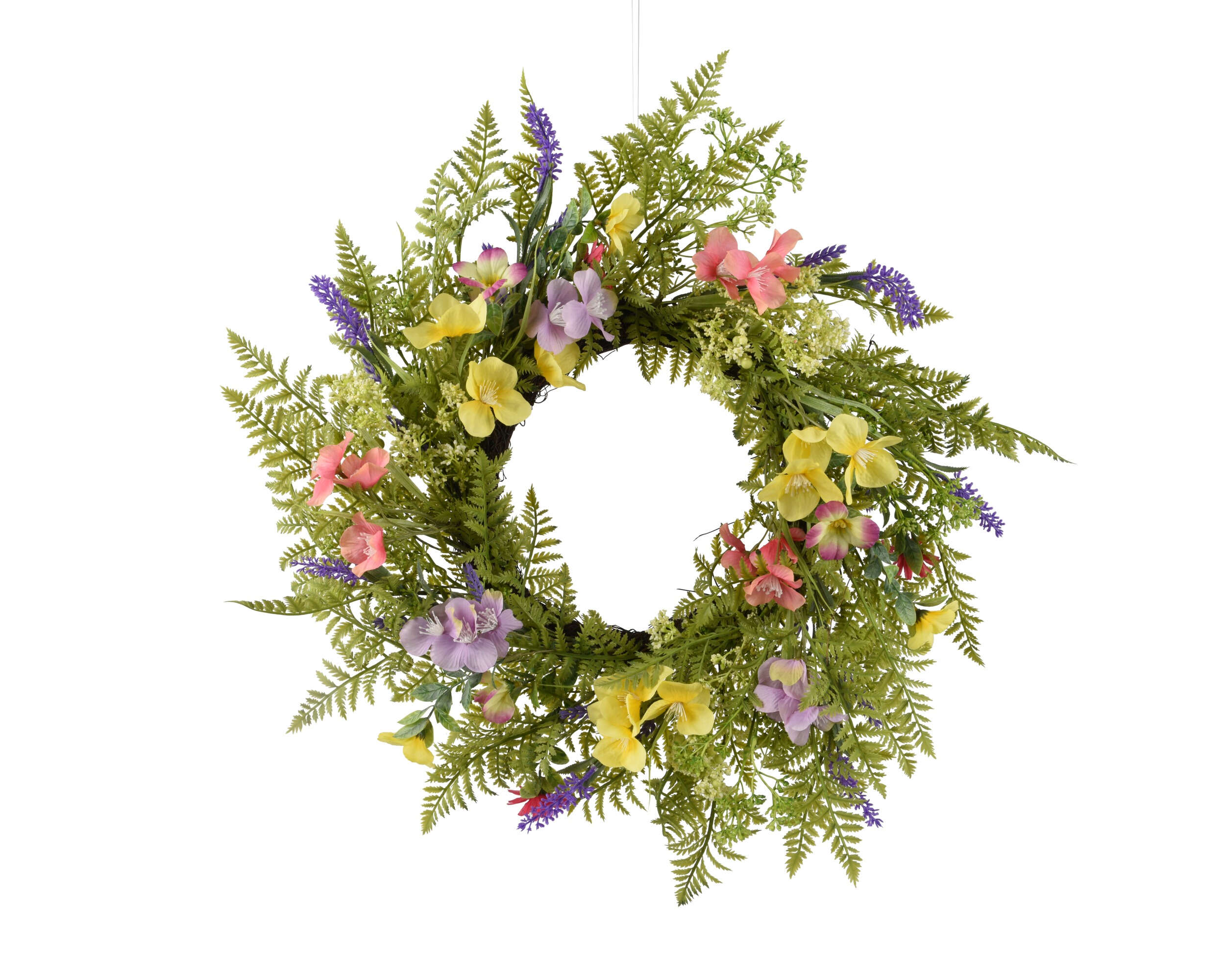 EVERLANDS Dekokranz Kunstblumen Frühlingsblüher