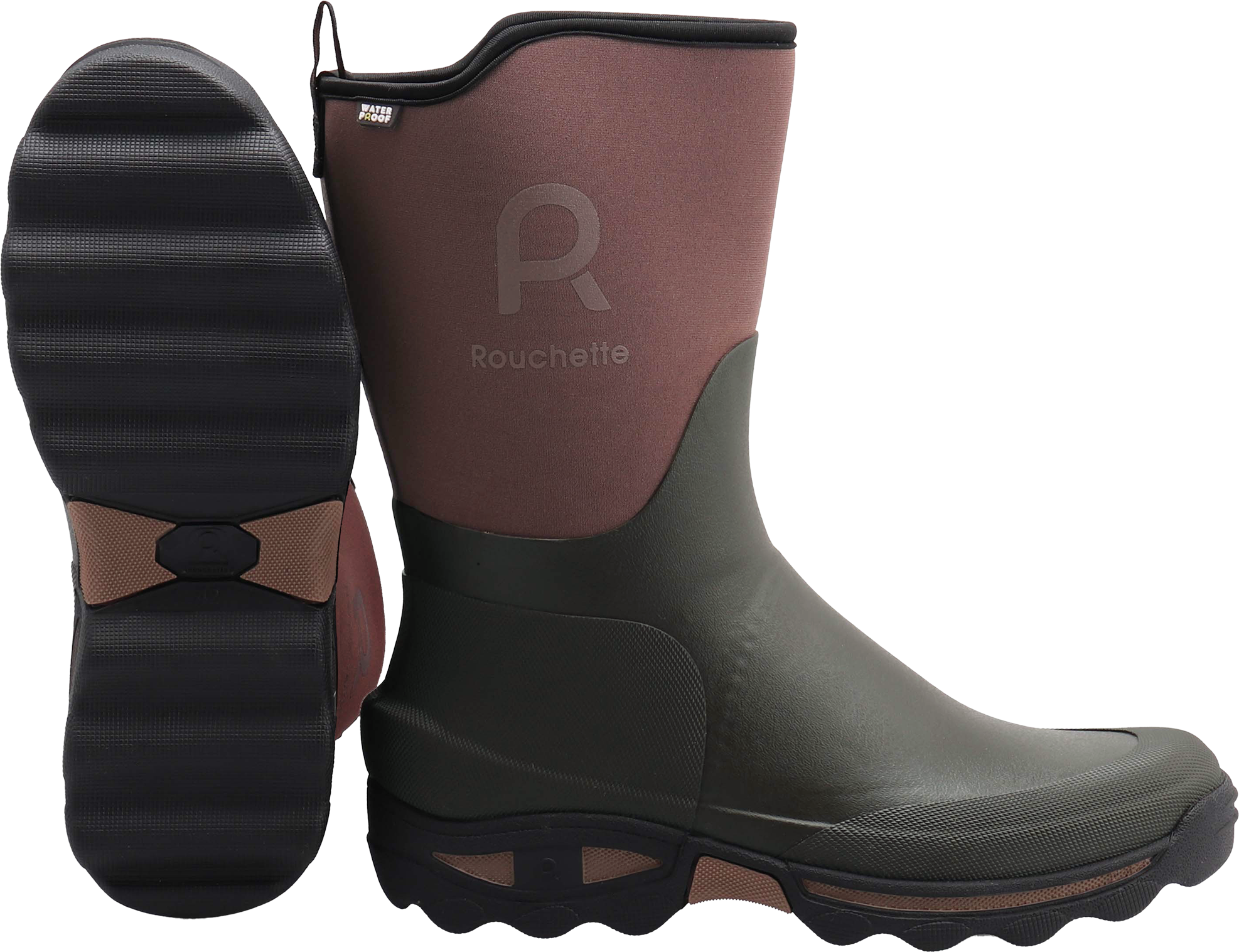 R Rouchette Damen Gummistiefel Clean Garden