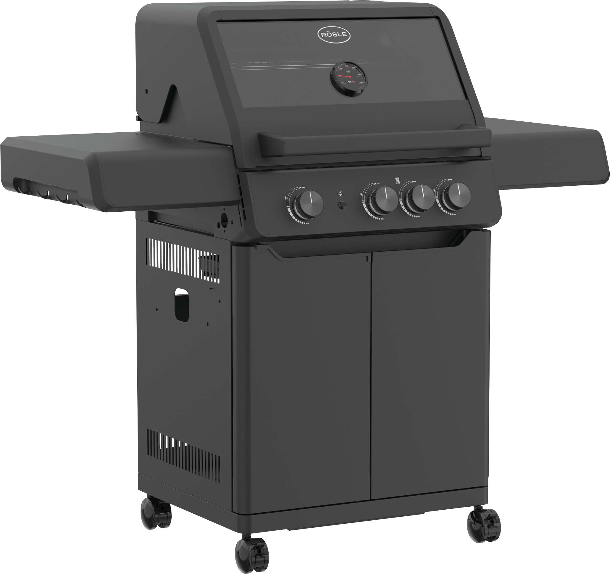 RÖSLE Gasgrill ALLFLAME Peer 3 50mbar