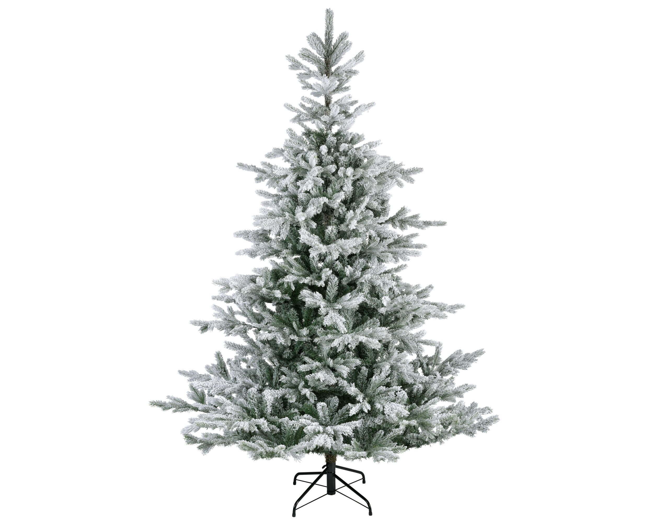 EVERLANDS Künstlicher Weihnachtsbaum Beschneite Grandis Tanne