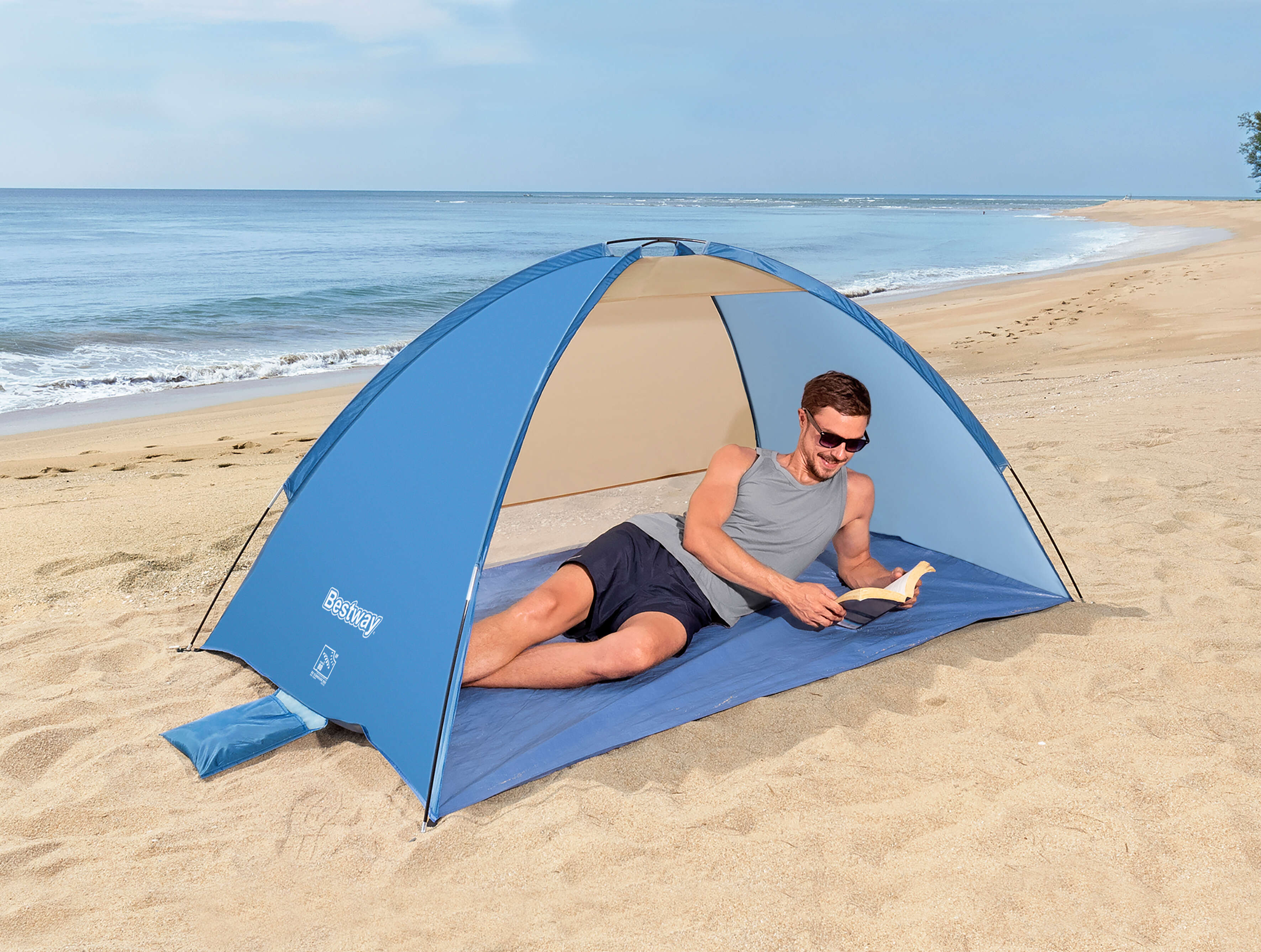 Bestway Strandmuschel Beach Ground 2
