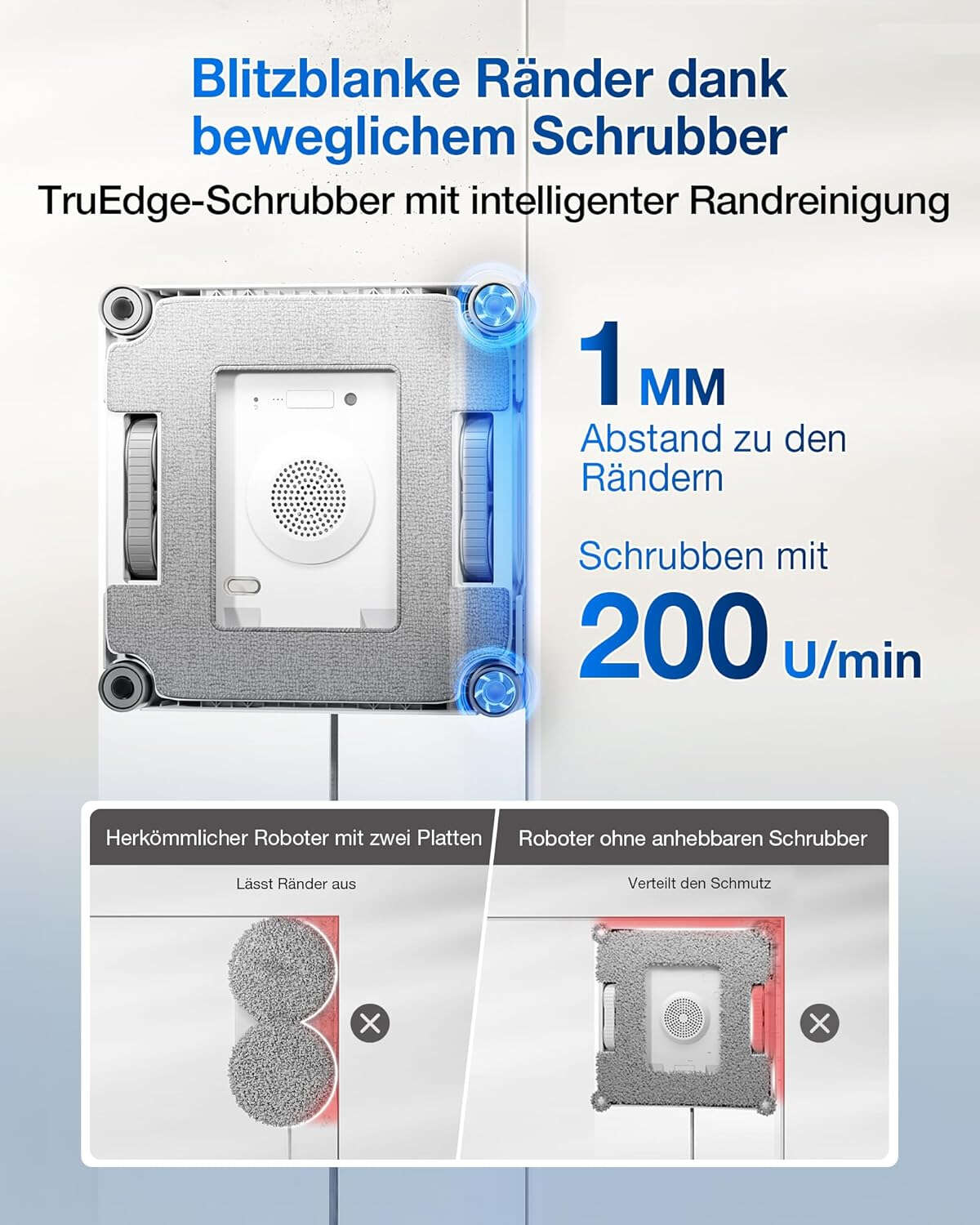 ECOVACS Fensterreinigungsroboter WINBOT W2S OMNI mit Station