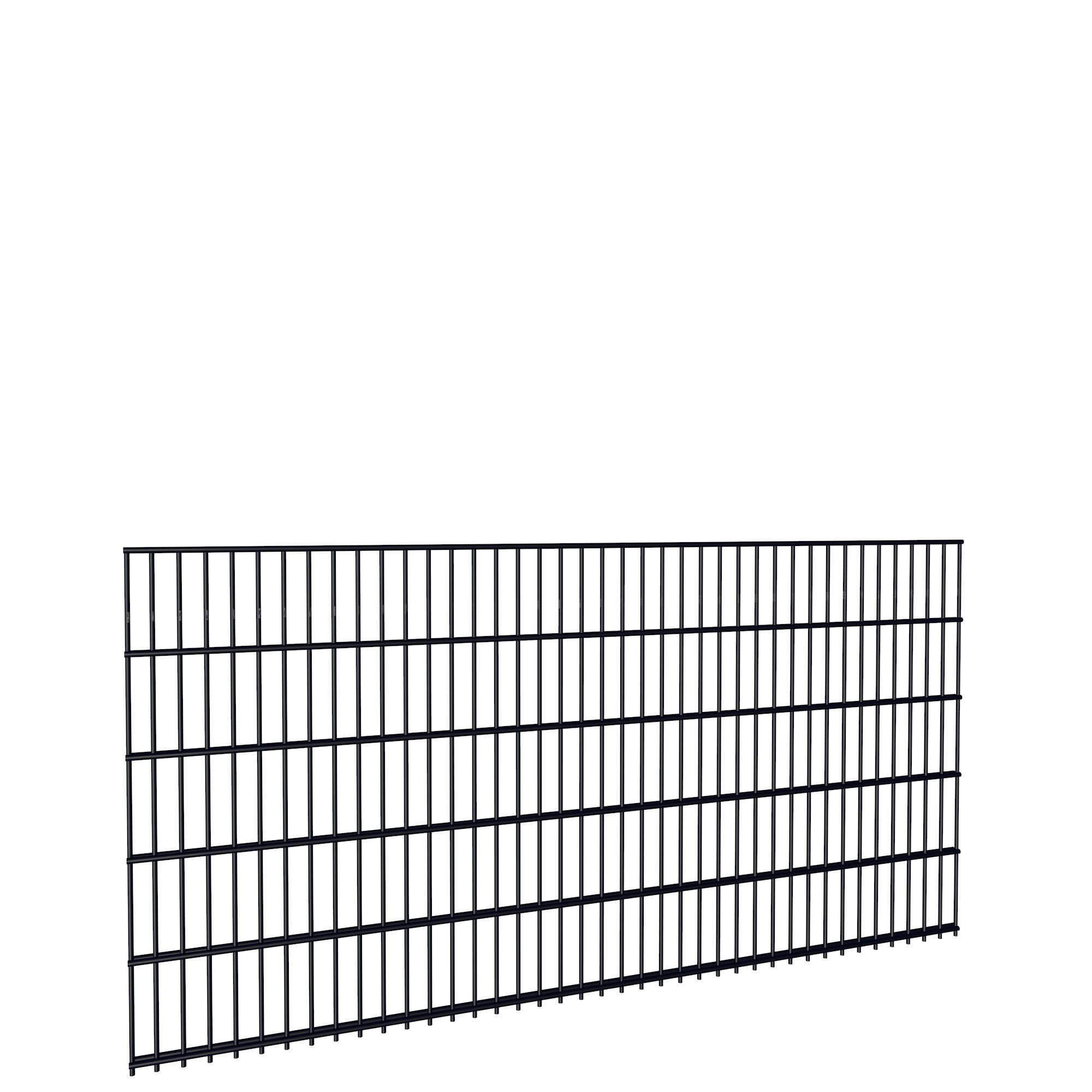 Doppelstabmattenzaun Basic 6/5/6 mm