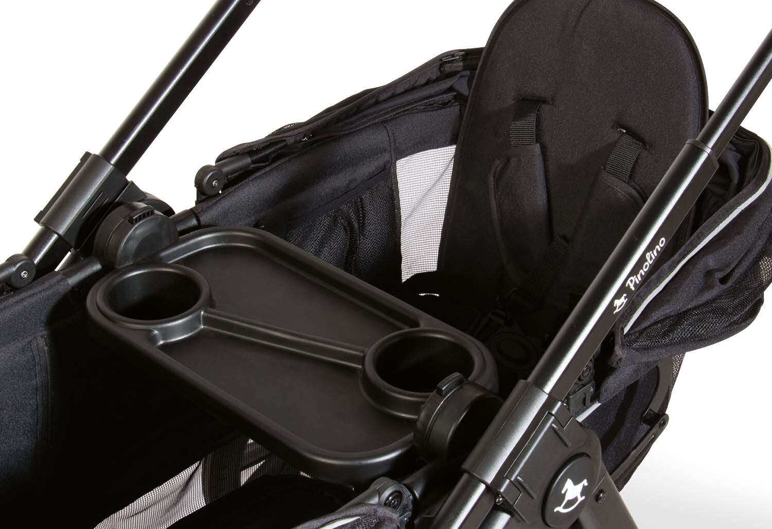 Pinolino Klappbarer 2-in-1 Kinder- und Bollerwagen Cubi