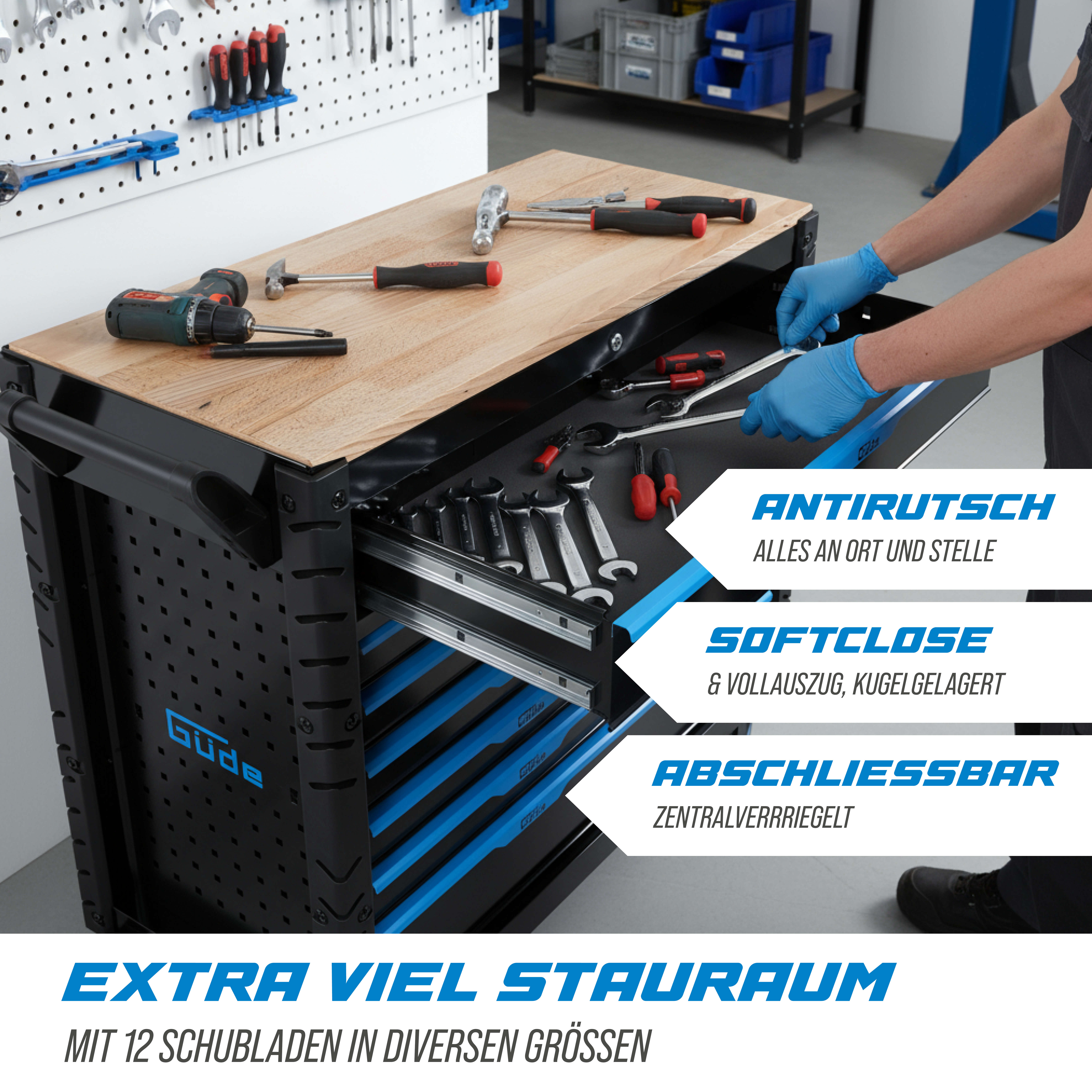 Güde Mobile Werkbank GW 12S