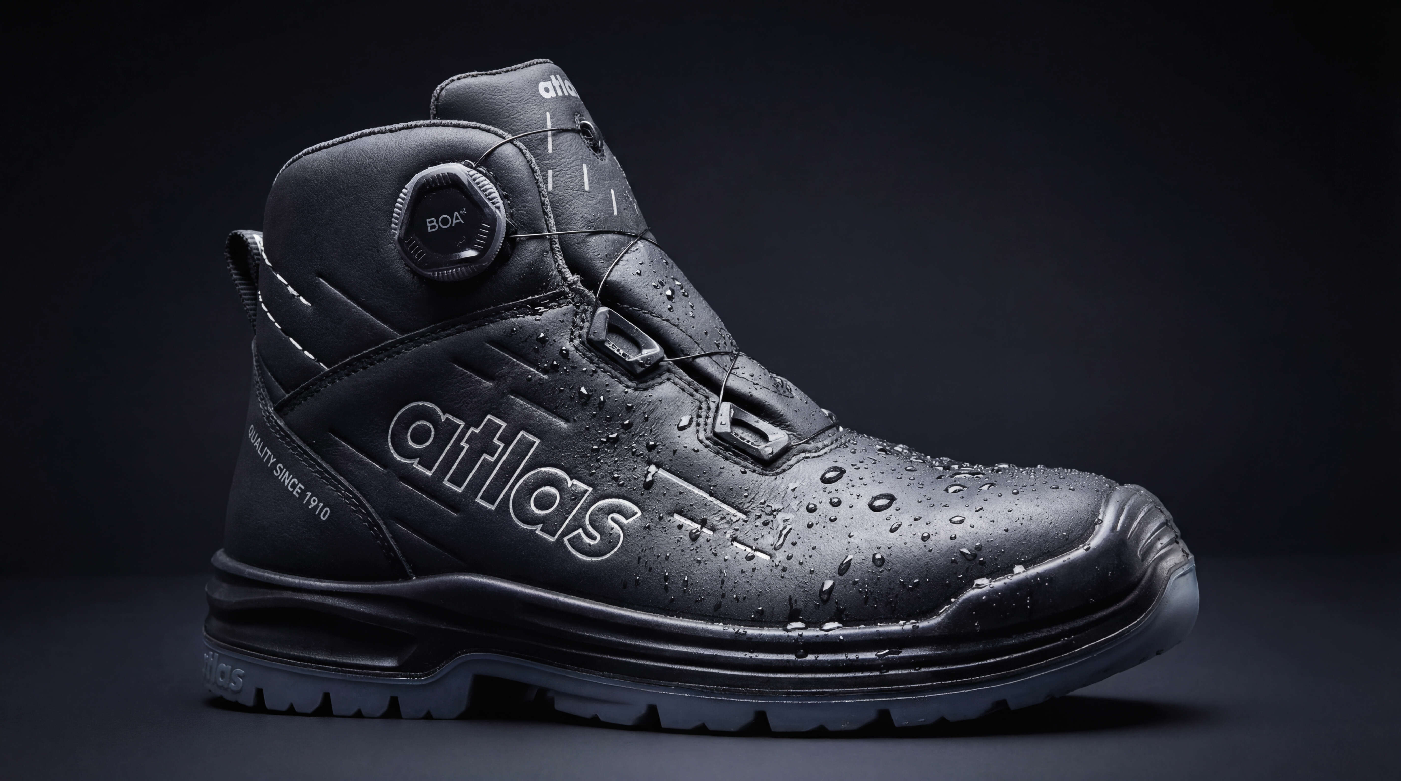 atlas the shoe company Sicherheitsschuh MAX 550 BOA PRO S3S Weite 12