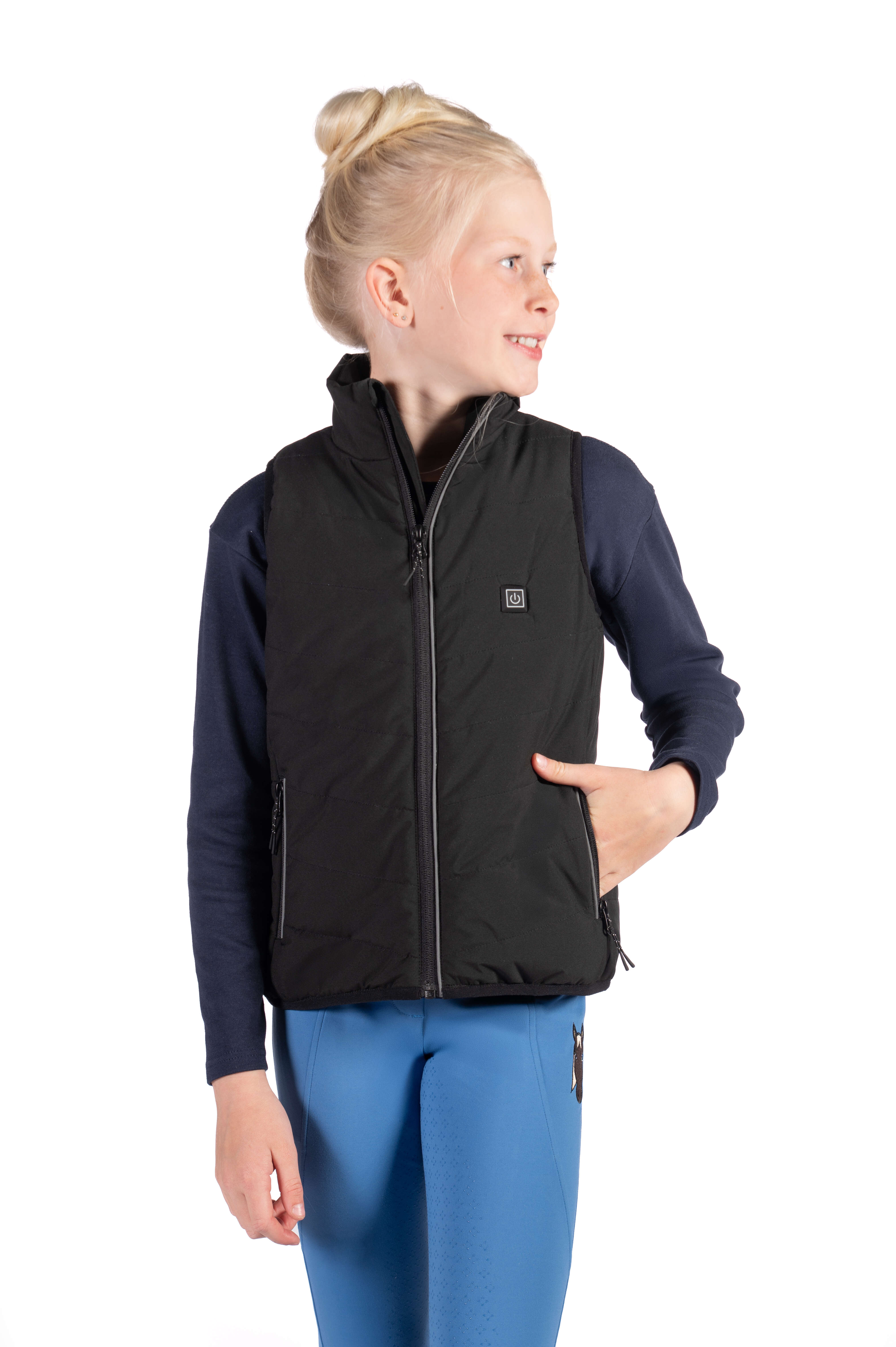 HKM KIDS Kinder-Heizweste Cuddle Style mit Akku