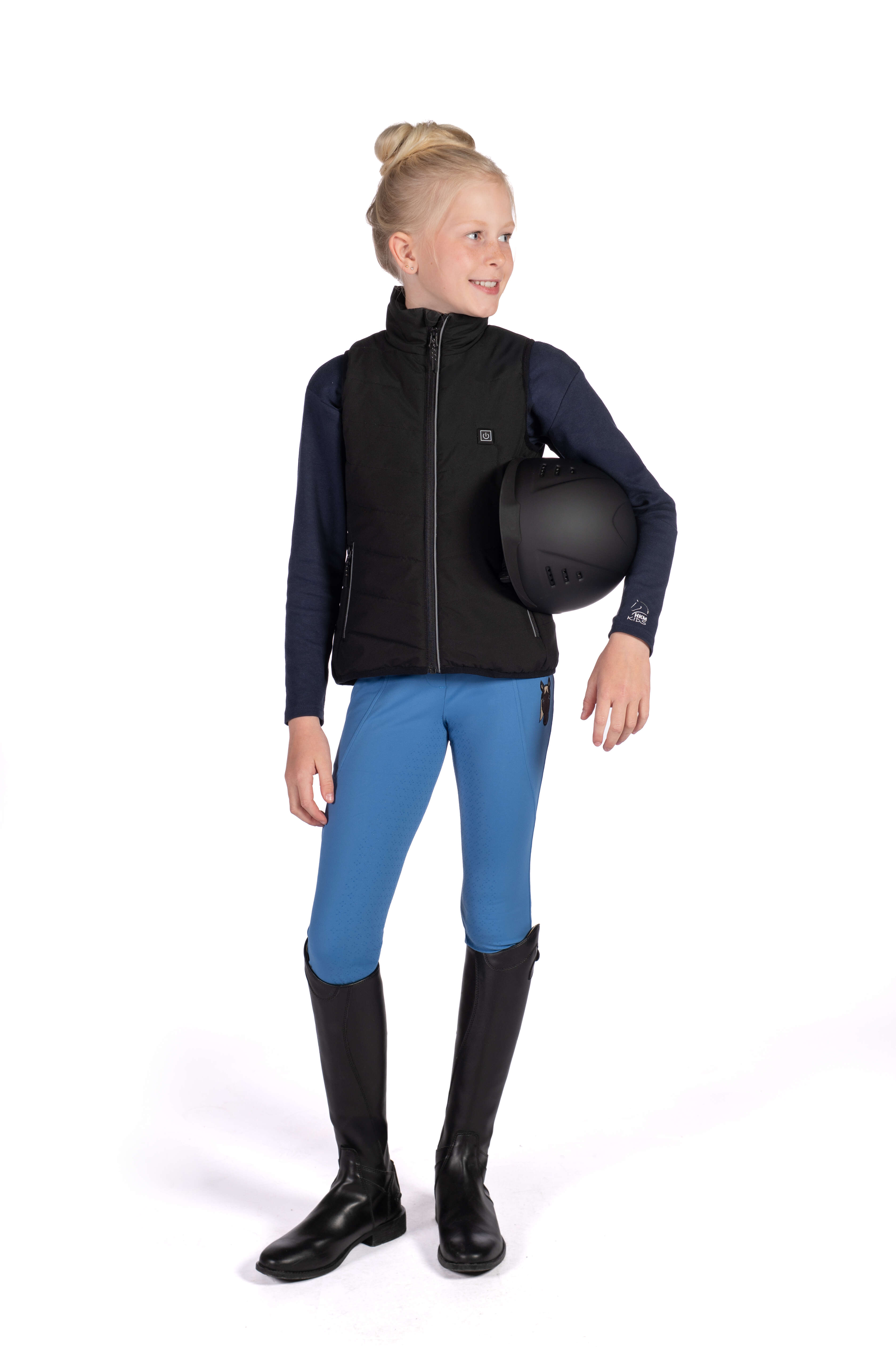 HKM KIDS Kinder-Heizweste Cuddle Style mit Akku