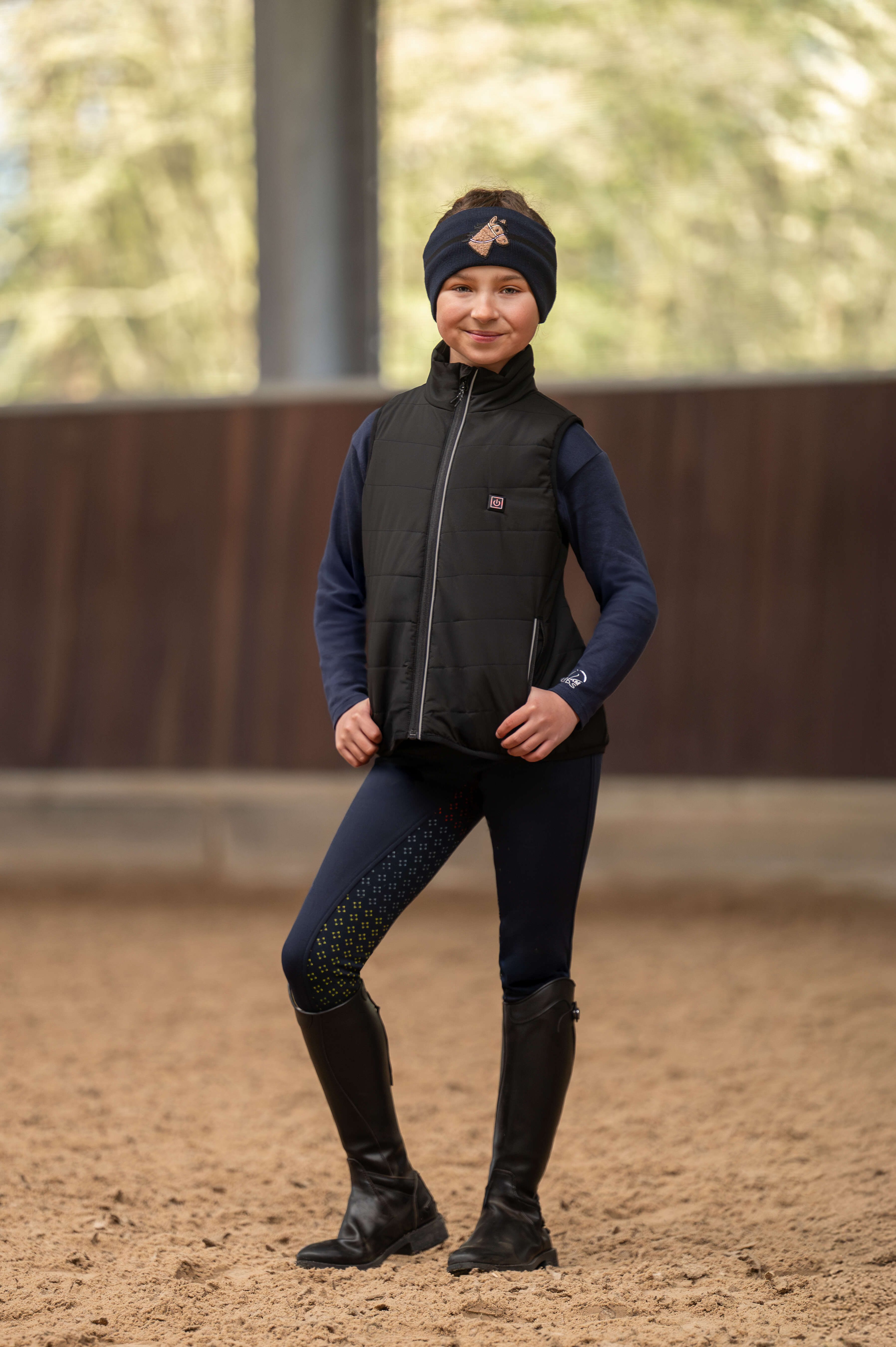 HKM KIDS Kinder-Heizweste Cuddle Style mit Akku