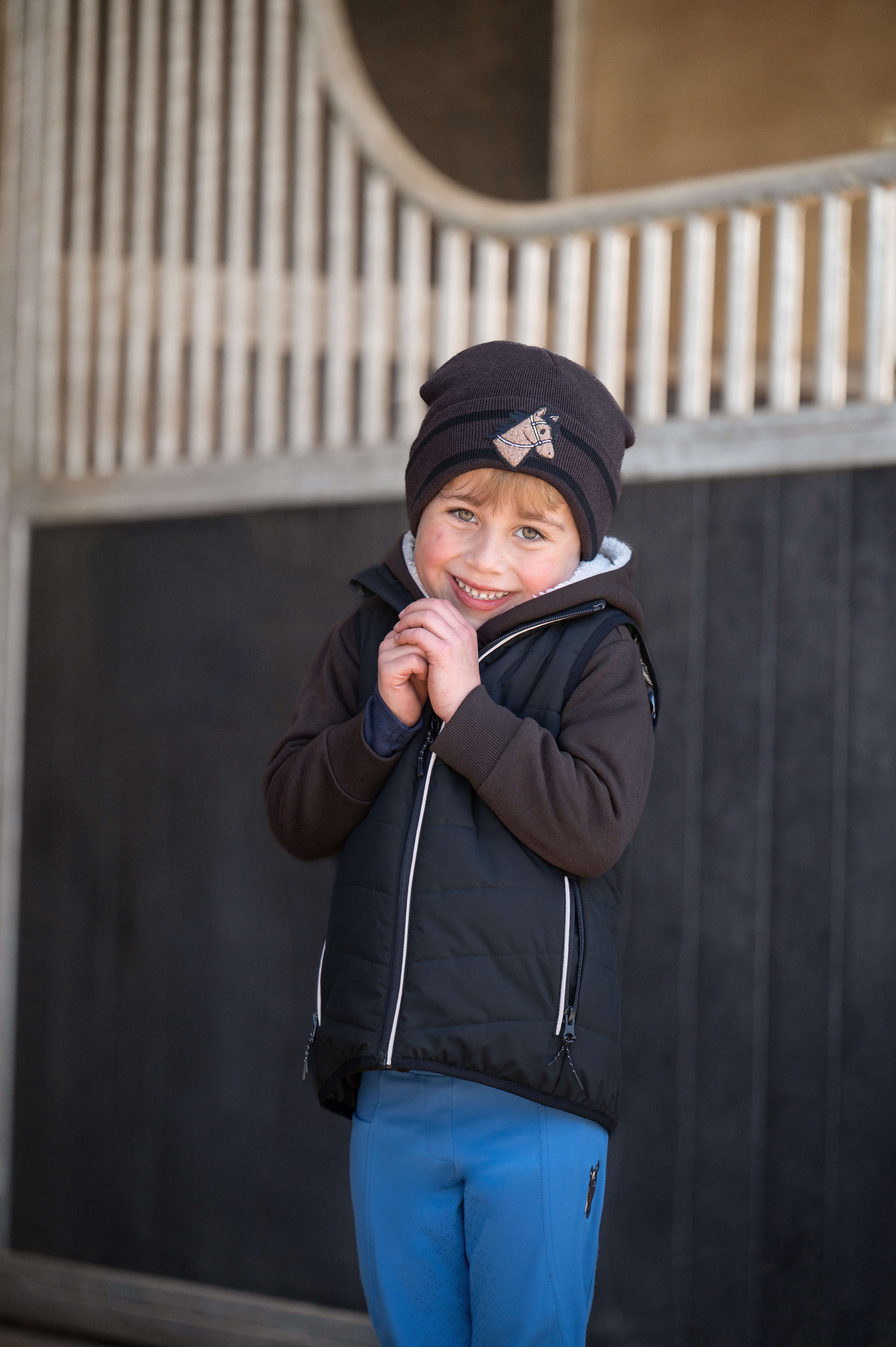 HKM KIDS Kinder-Heizweste Cuddle Style mit Akku