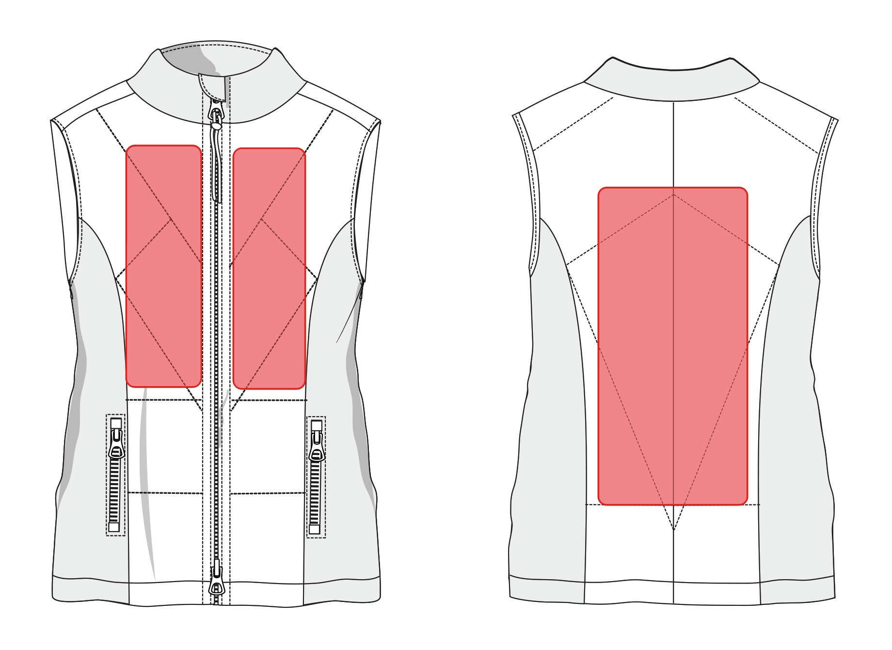 HKM Damen Heizweste Slimline Style