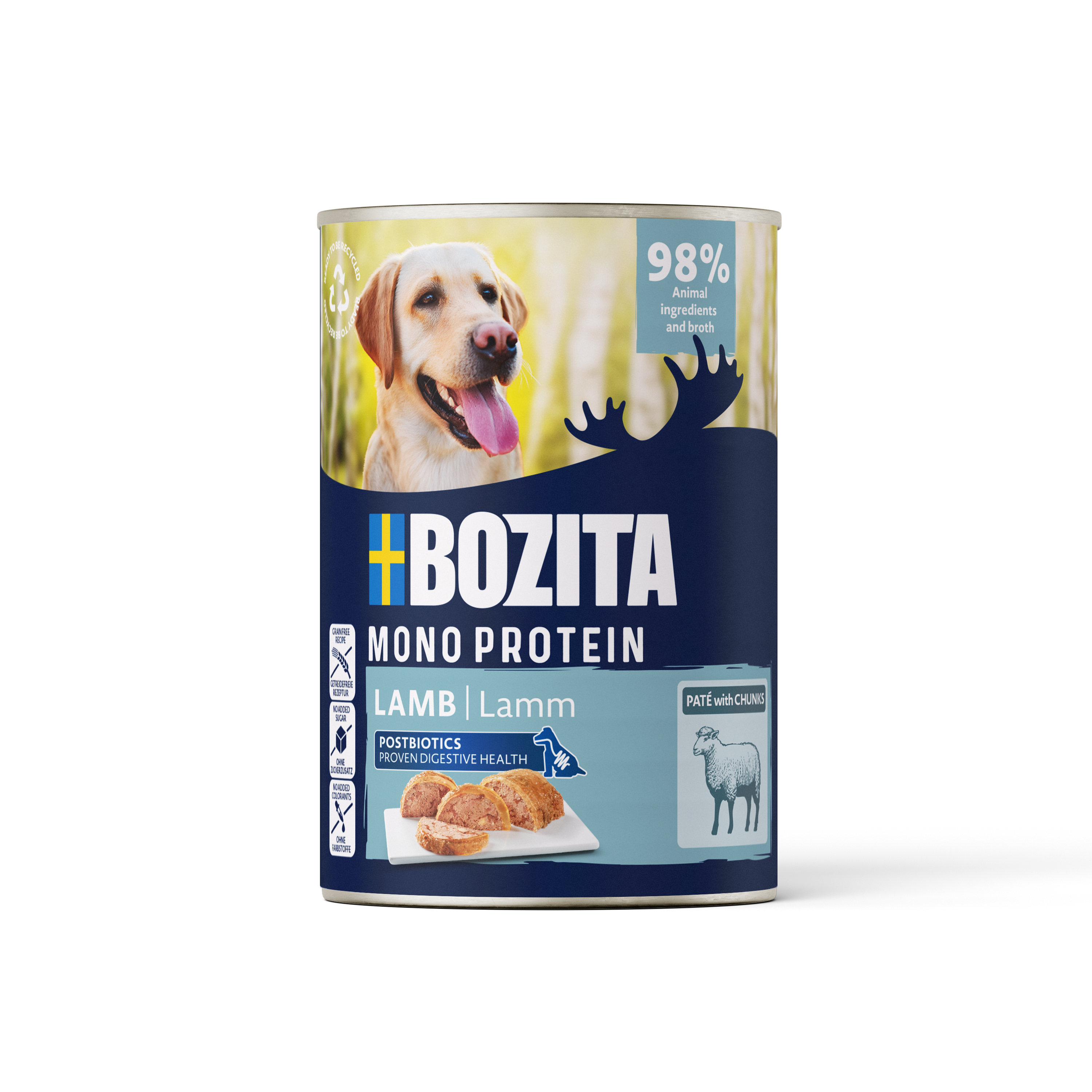 BOZITA Hunde-Nassfutter Pate Lamm