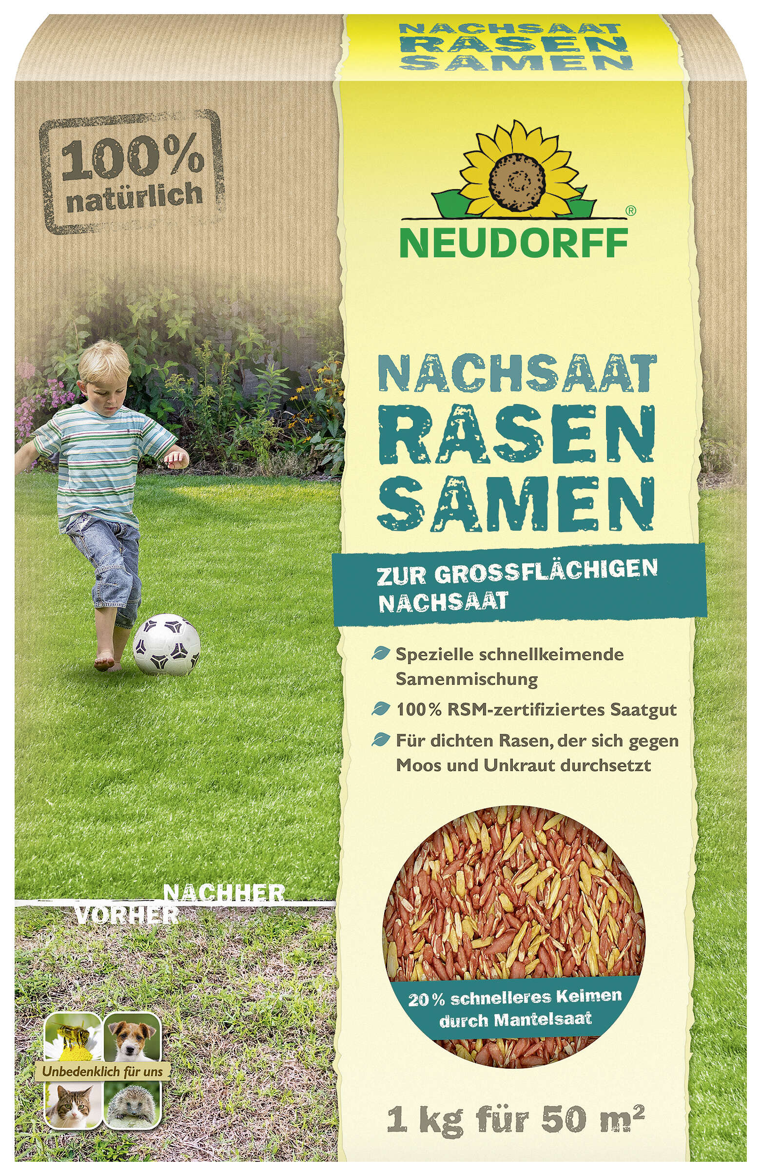 NEUDORFF Nachsaat RasenSamen