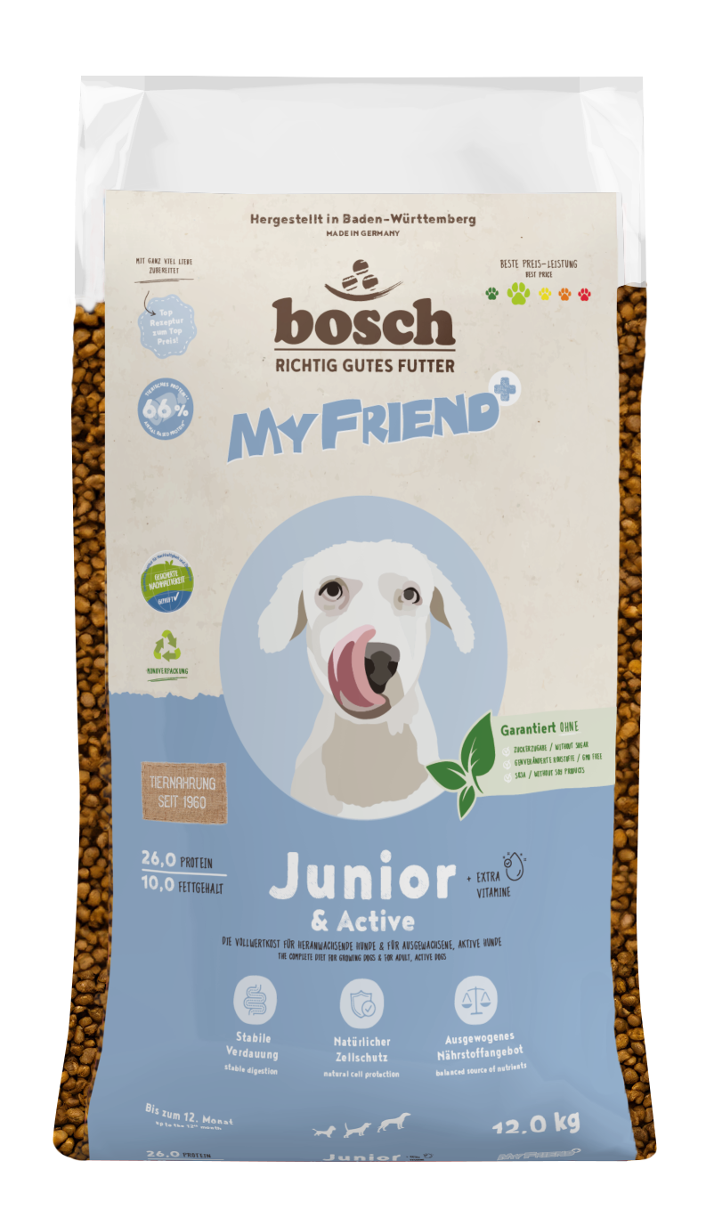 bosch Hunde-Trockenfutter My Friend+ Junior & Active
