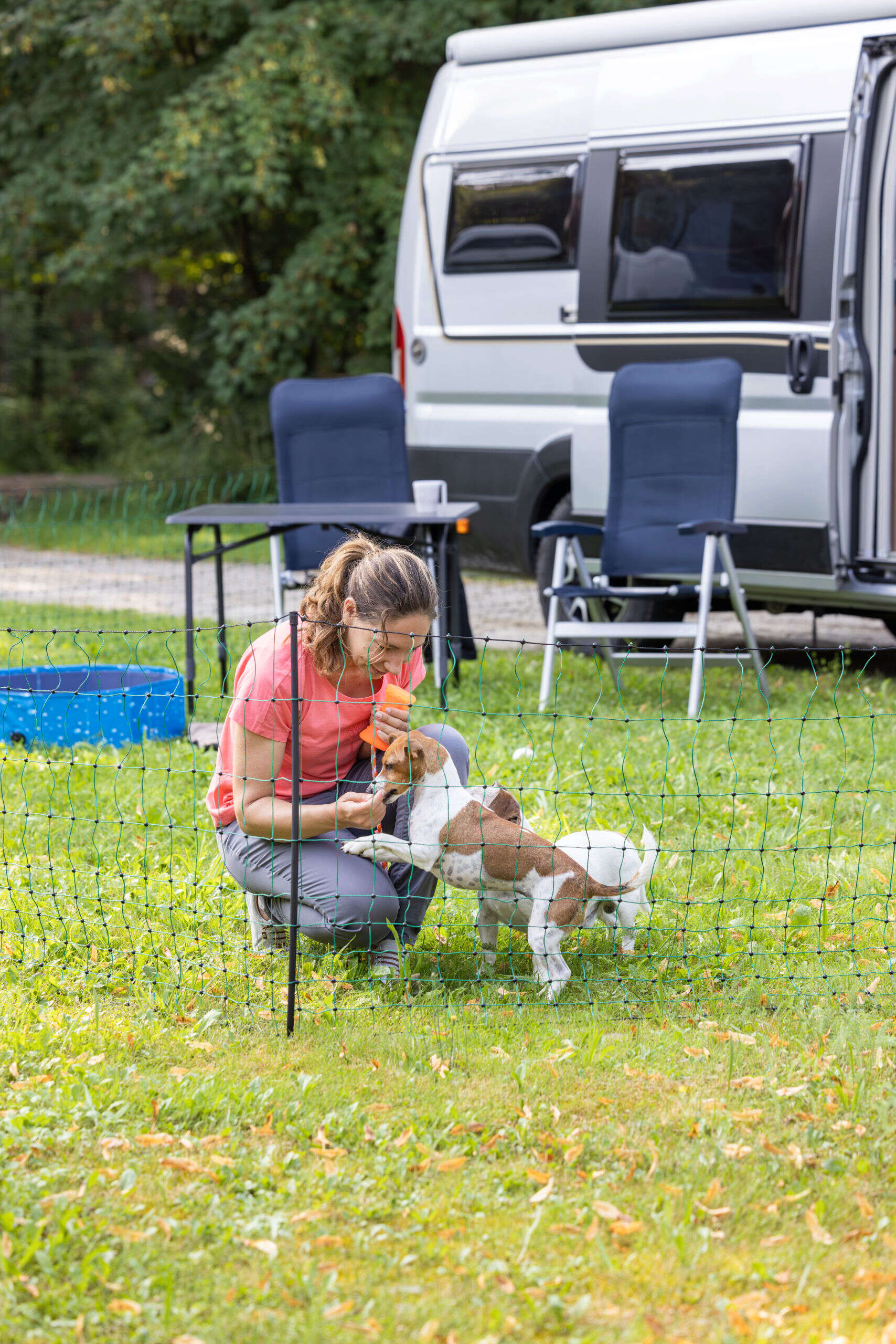 KERBL Begrenzungszaun Camping Net