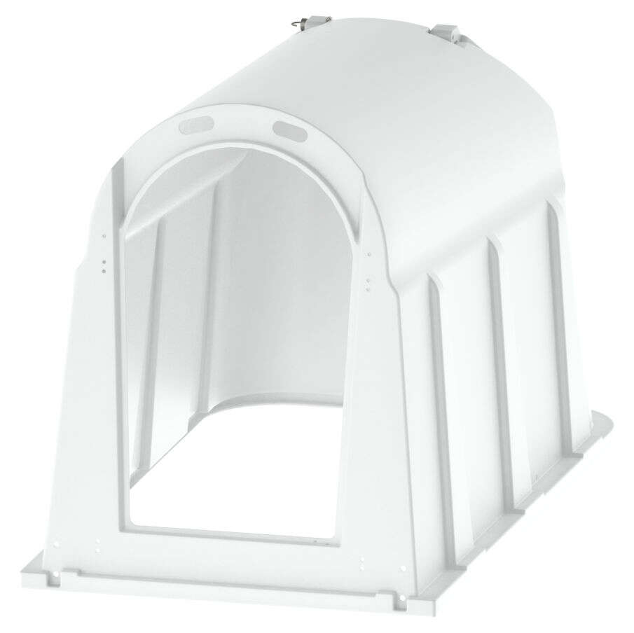 KERBL CalfHouse PE UV+ mit leichter Umzäunung