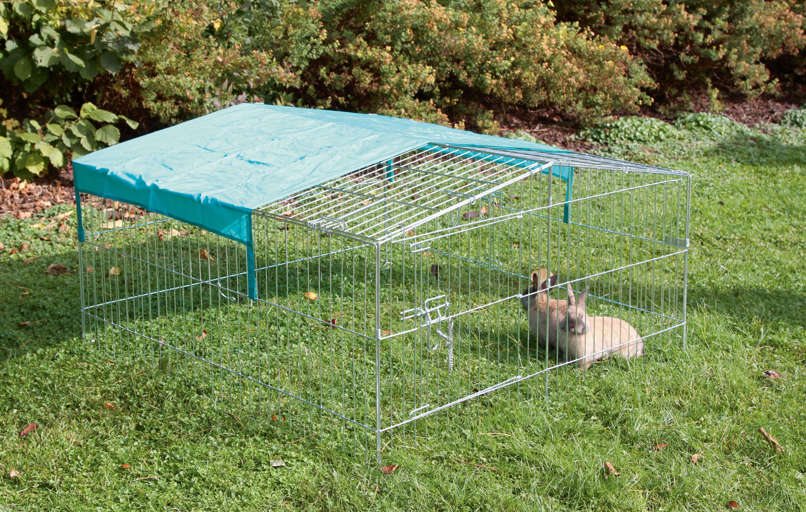KERBL Freilaufgehege Easy mit Sonnenschutz