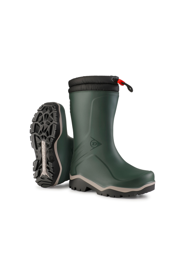 DUNLOP Gefütterter Kinder Winter-Gummistiefel Blizzard Heritage