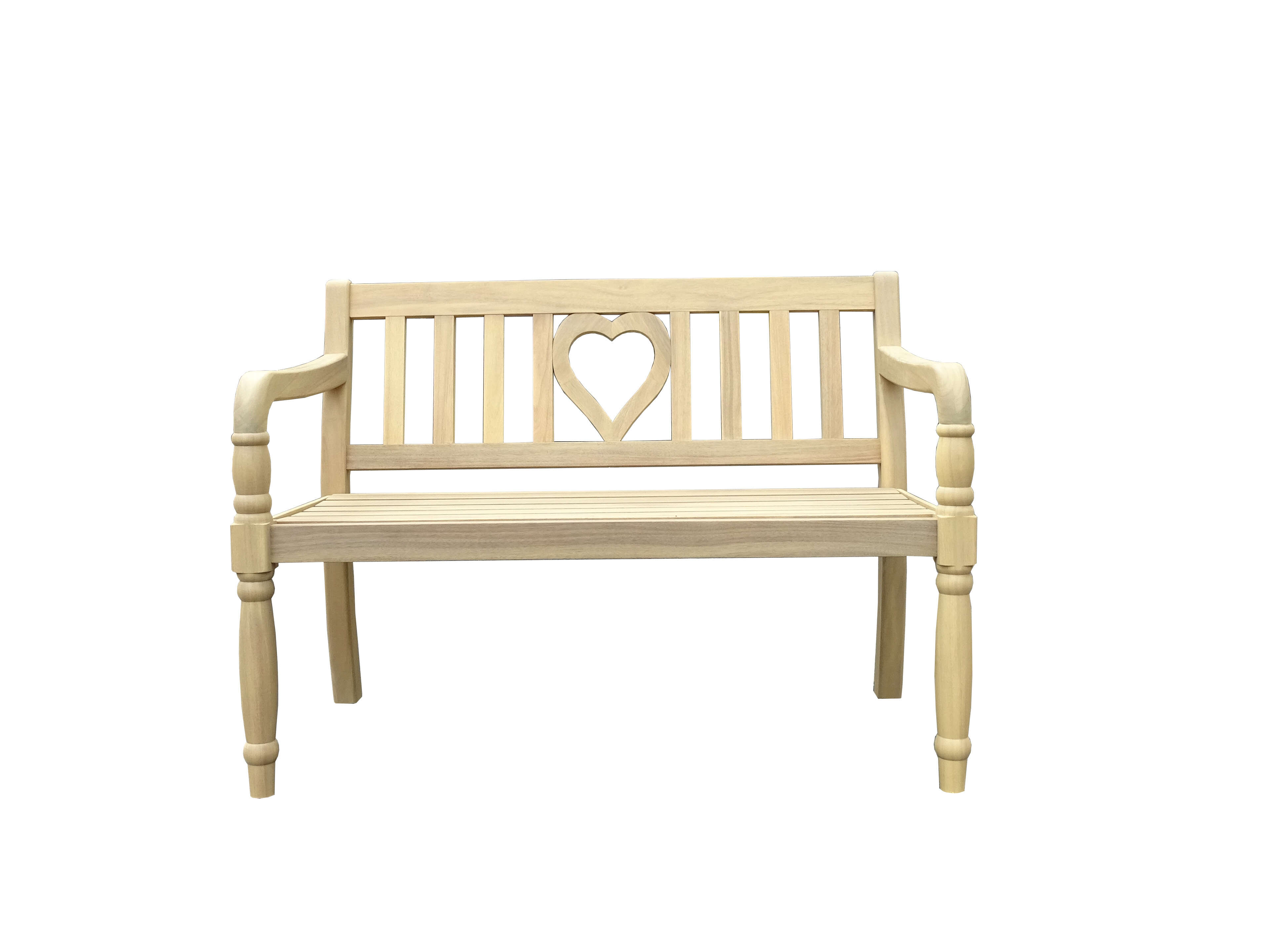 Gartenbank LOVE Akazienholz