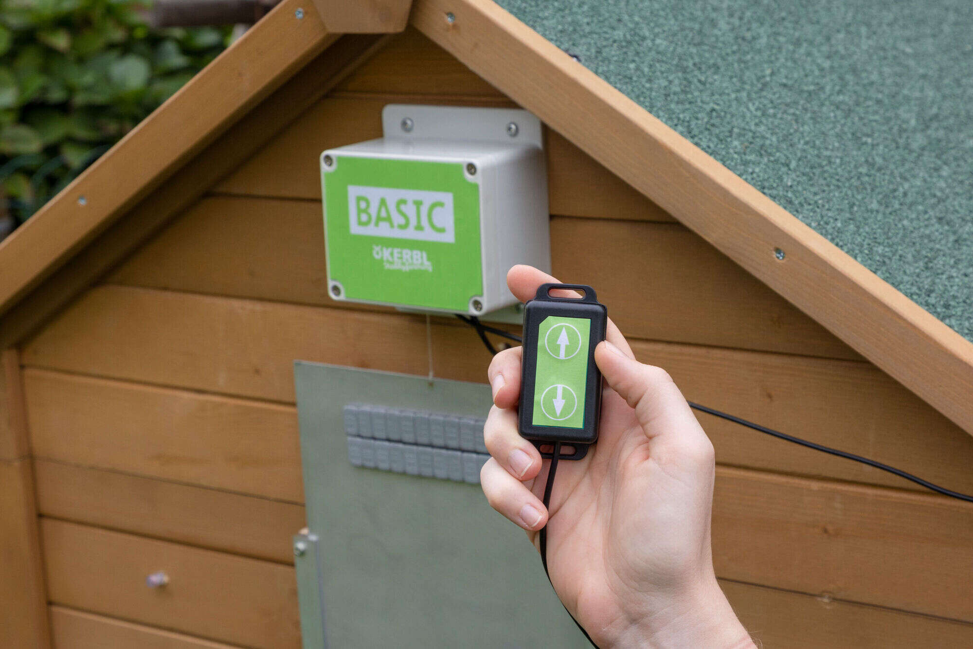 KERBL Externer Taster für automatische Hühnertür