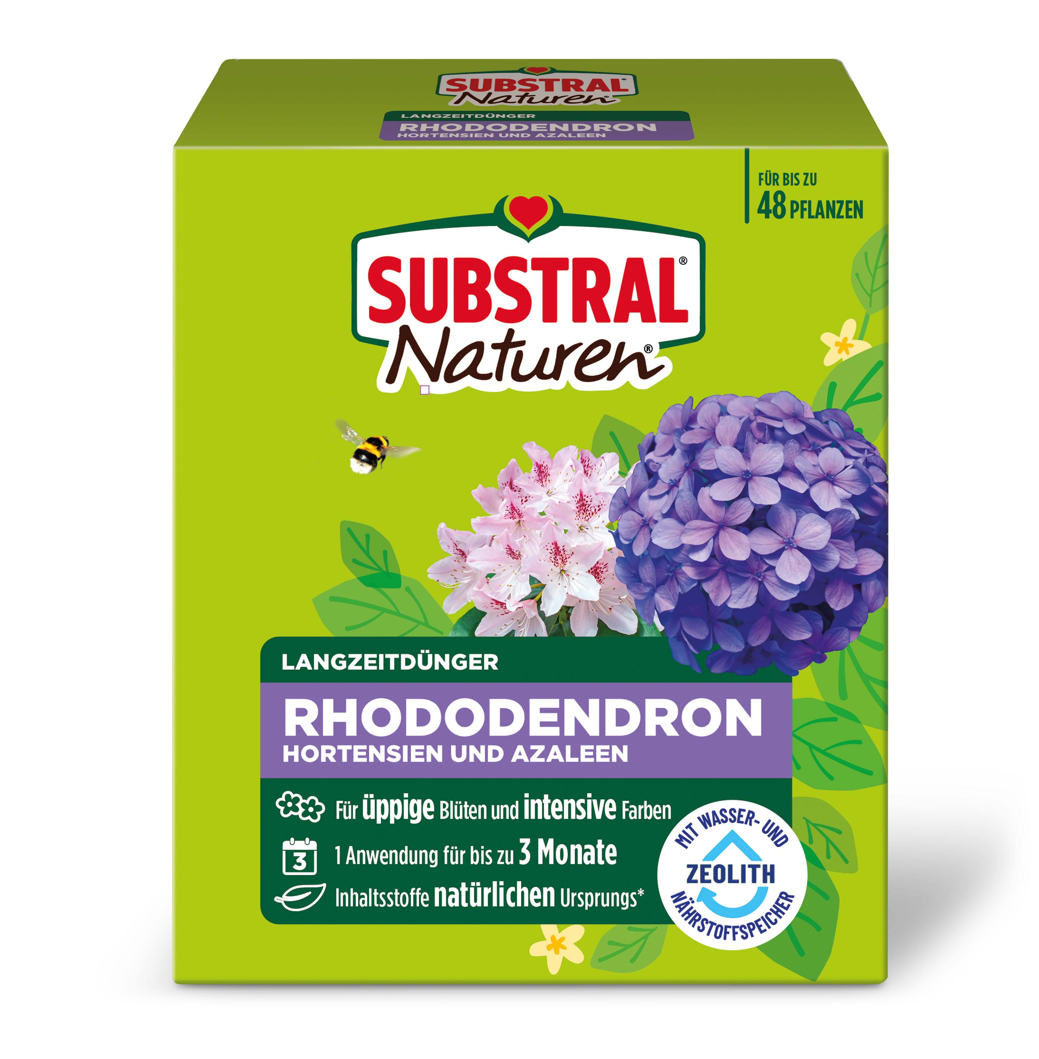 SUBSTRAL Naturen Langzeitdünger Rhododendron, Hortensien & Azaleen
