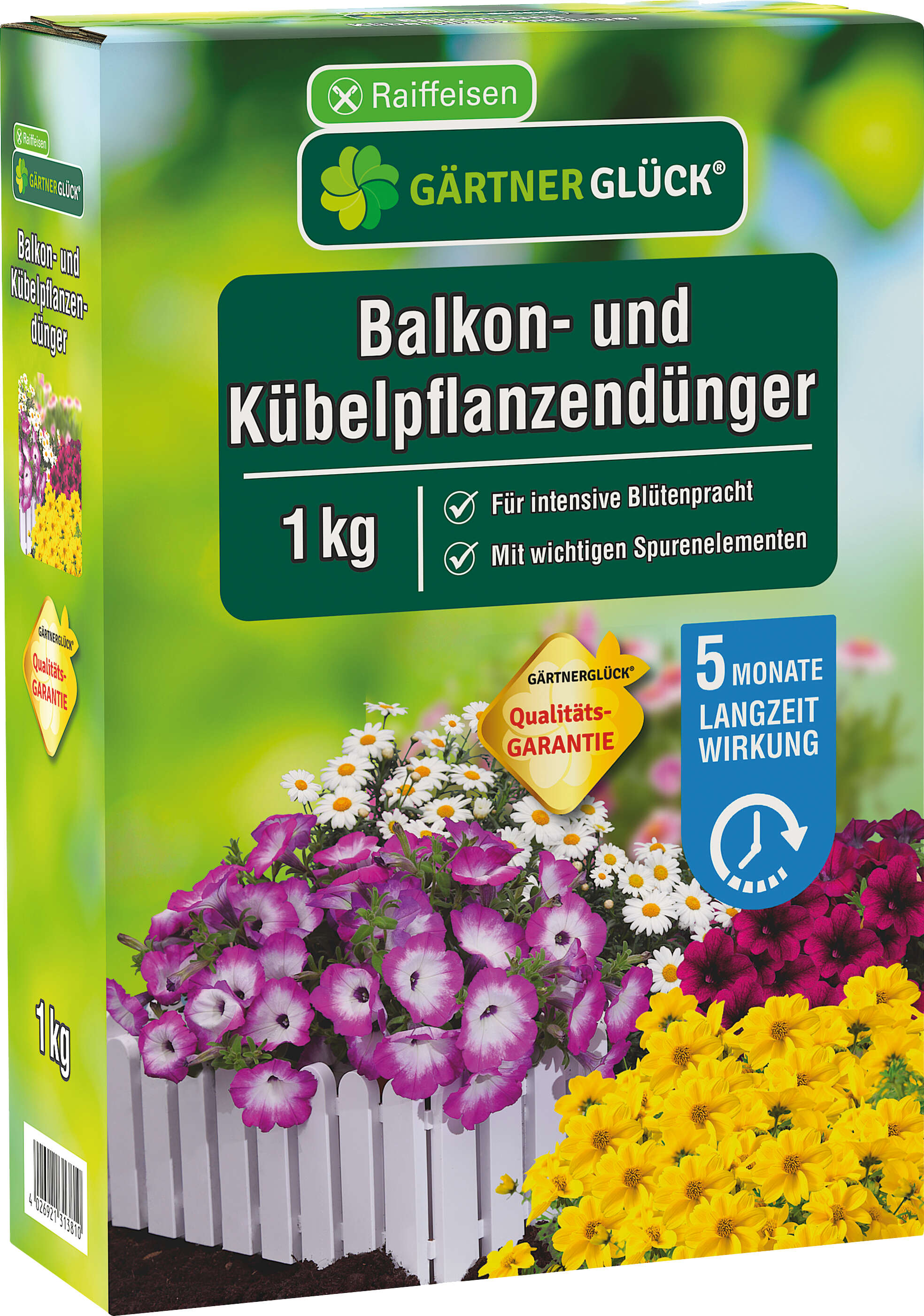 GÄRTNERGLÜCK Balkon- und Kübelpflanzendünger