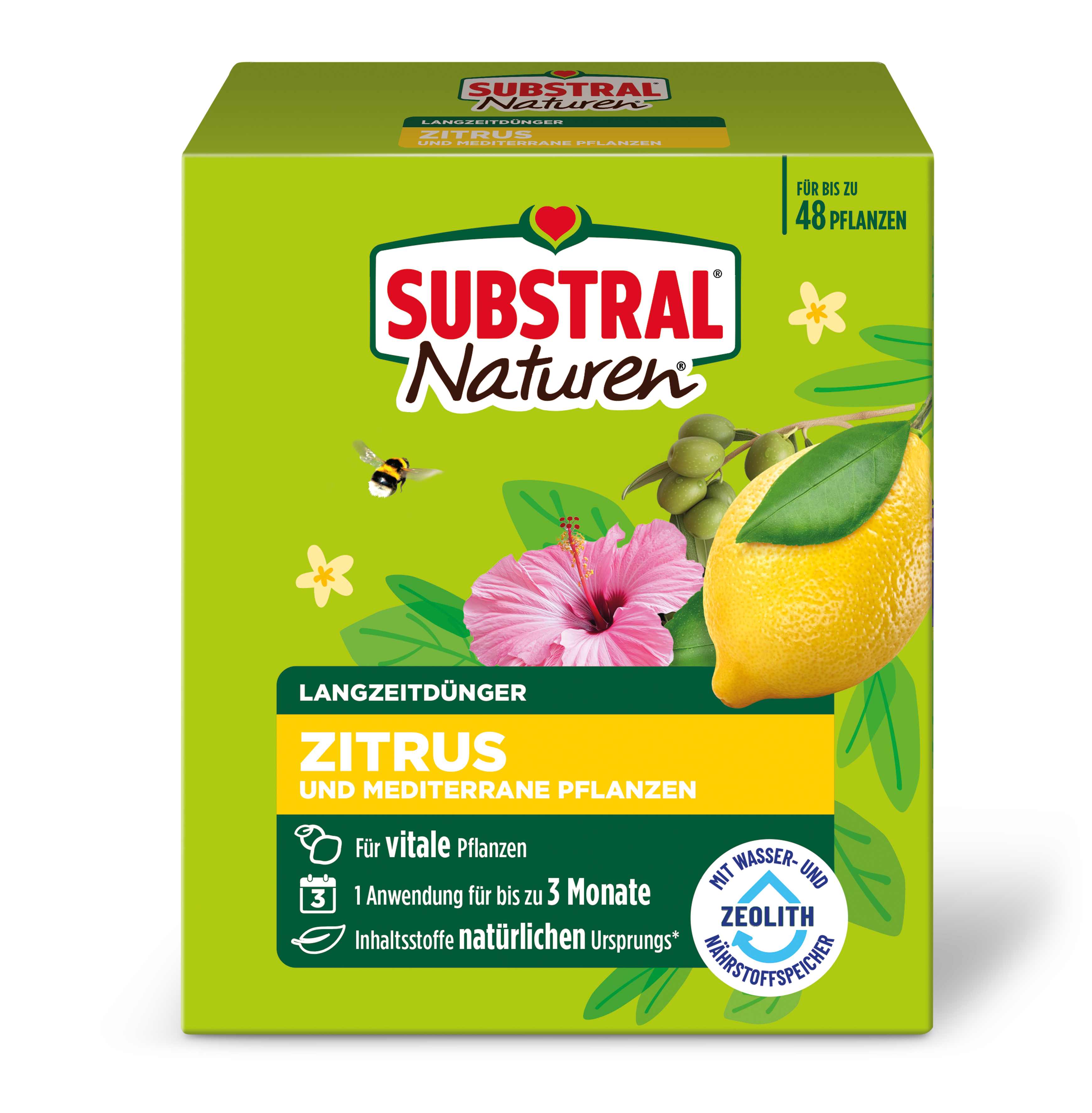 SUBSTRAL Naturen Langzeitdünger Zitrus und mediterrane Pflanzen