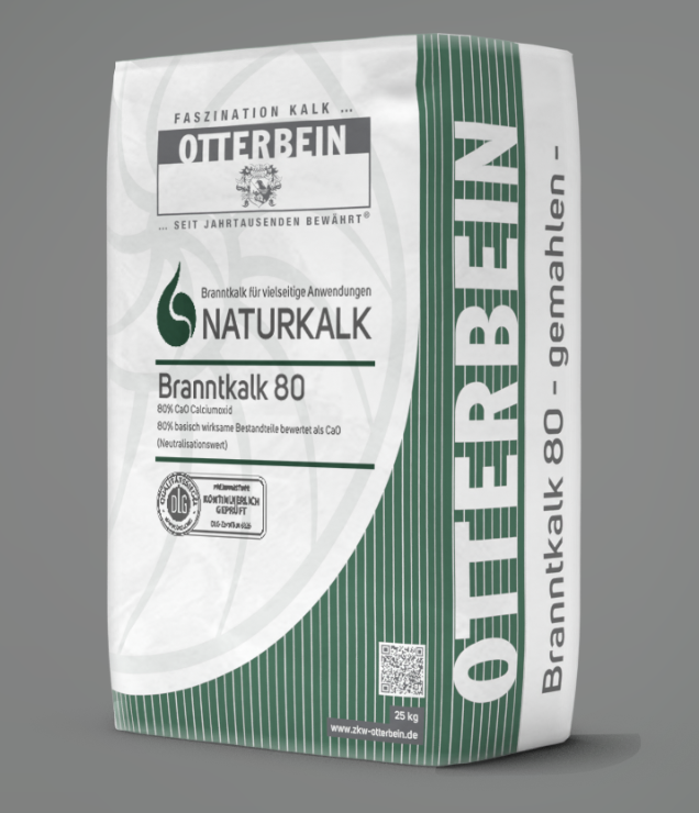 Branntkalk 80% gemahlen