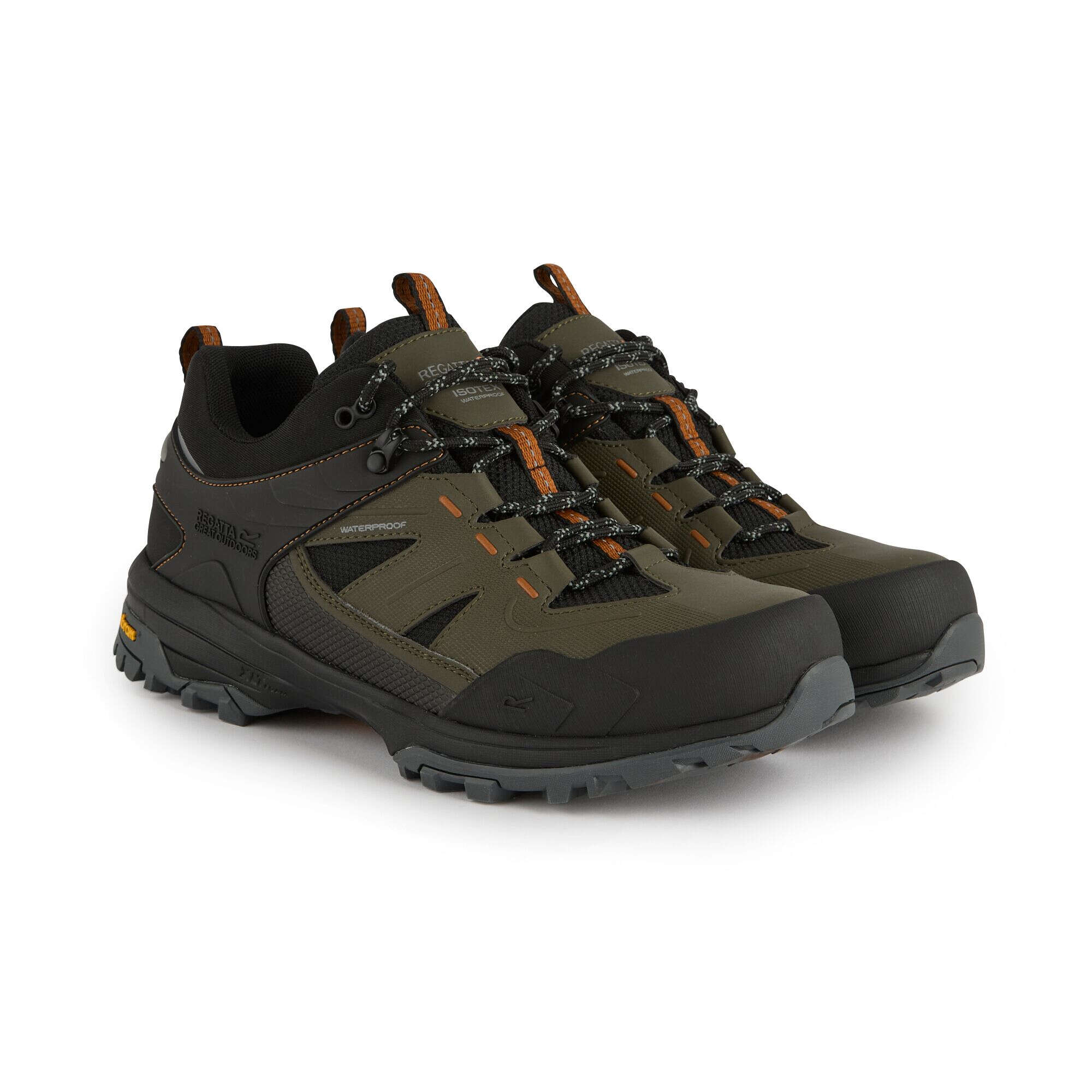Regatta Herren Regen Wanderhalbschuh mit Vibramsohle