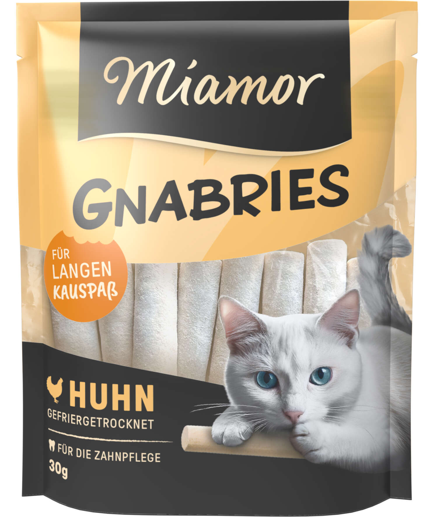 Miamor Katzenleckerli Gnabries Knabbersticks mit Huhn
