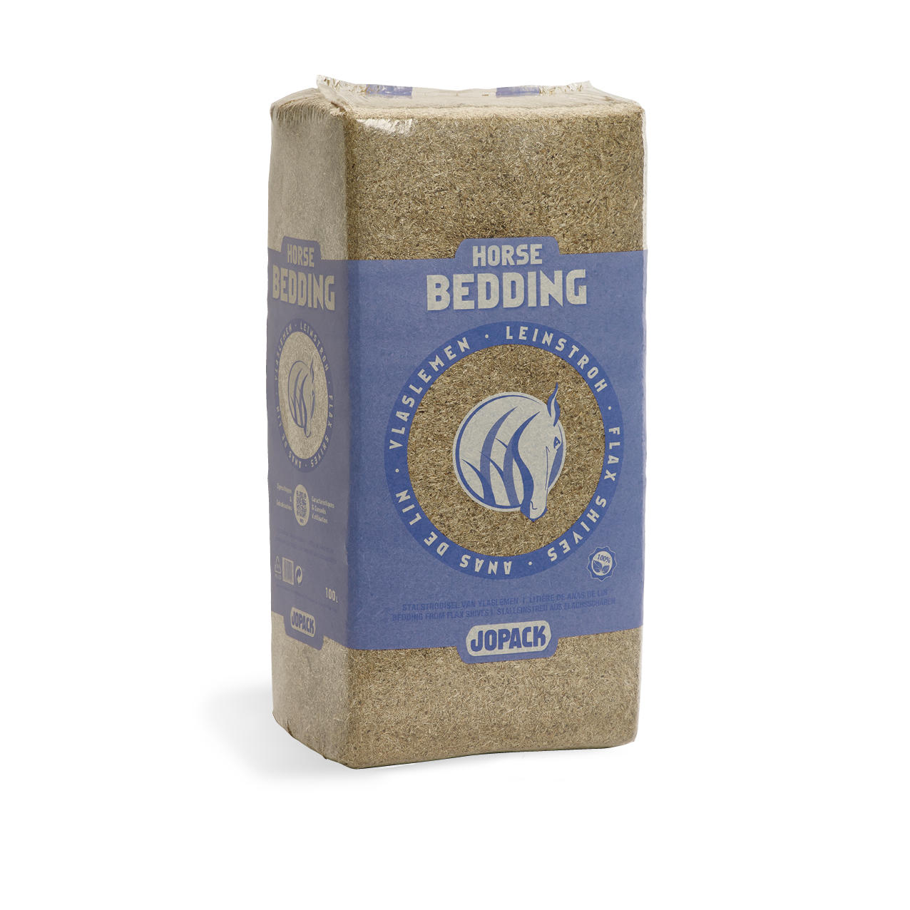 JOPACK Pferdeeinstreu Horse Bedding Leinstroh