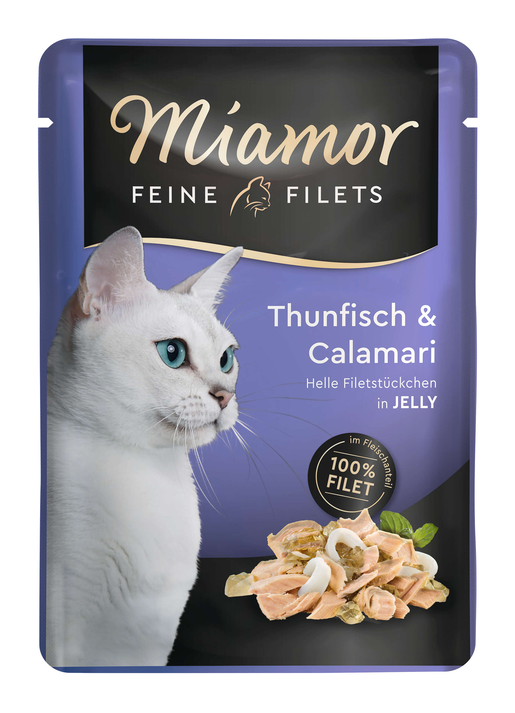 Miamor Katzen-Nassfutter Feine Filets Thunfisch & Calamari