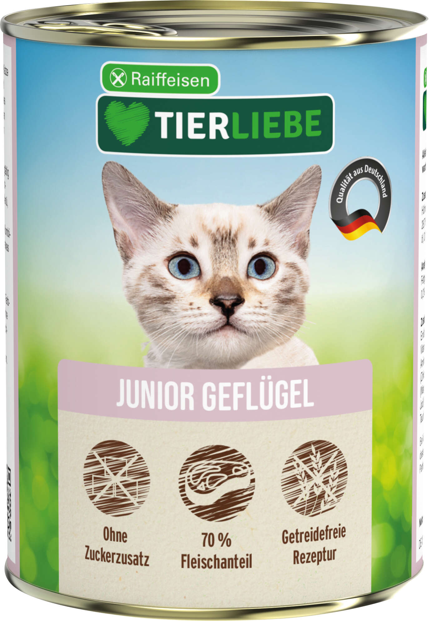 TIERLIEBE Katzen-Nassfutter Junior Geflügel