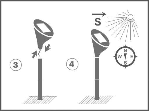GÄRTNERGLÜCK Solar-Maulwurf-Vertreiber
