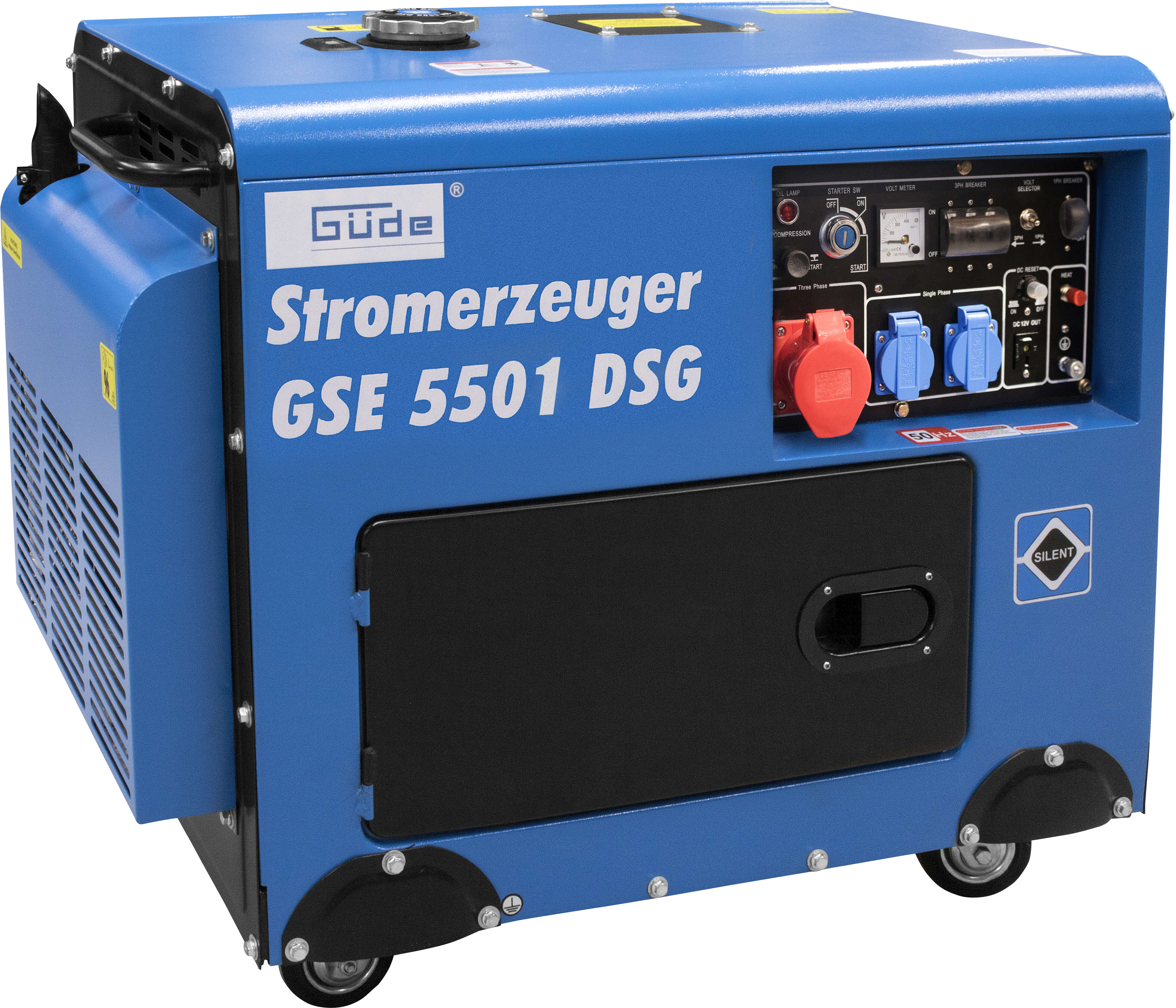 Güde Stromerzeuger Diesel GSE 5501 DSG 5000 Watt Silent