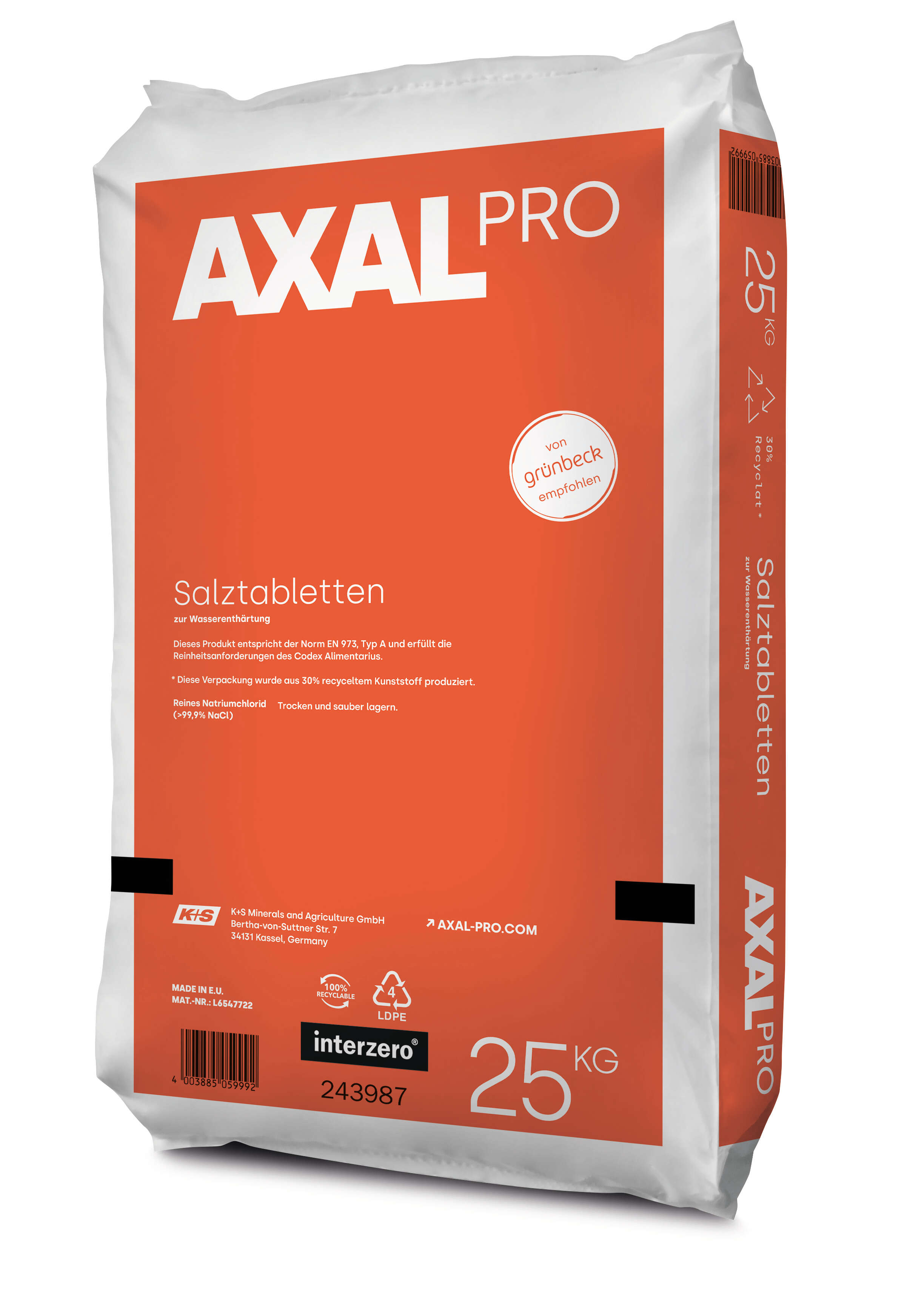 AXAL Pro Salztabletten