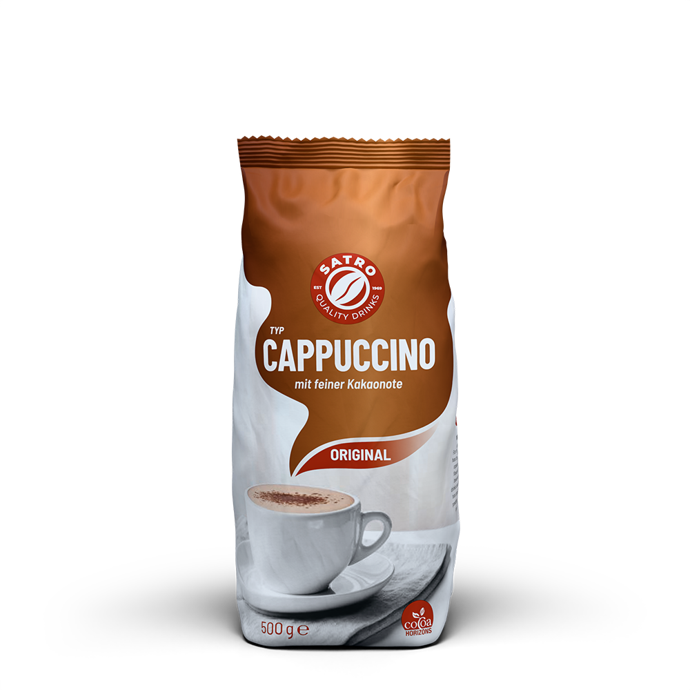 SATRO Cappuccino mit feiner Kakaonote