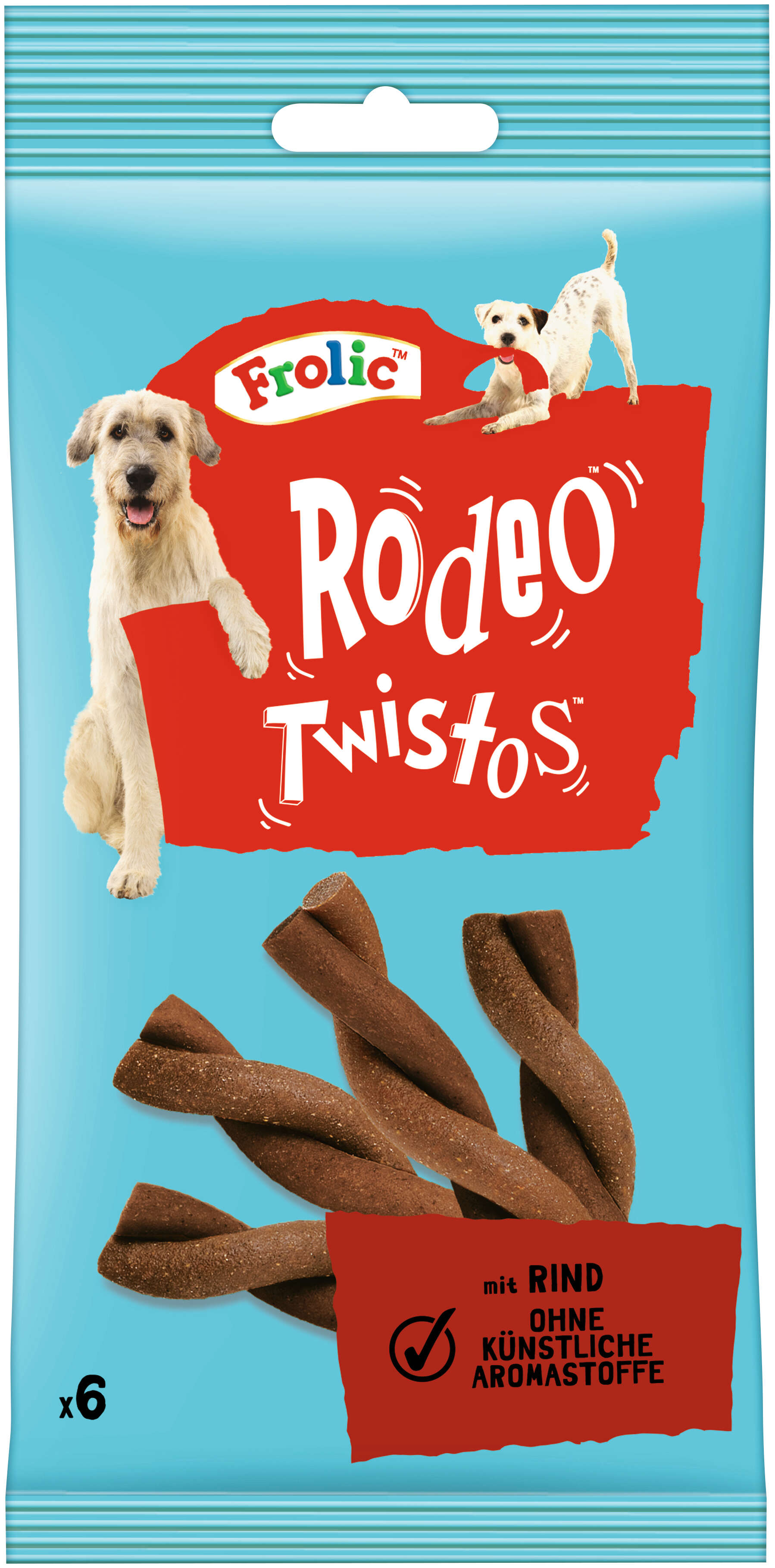 Frolic Hundeleckerli Rodeo Twistos mit Rind