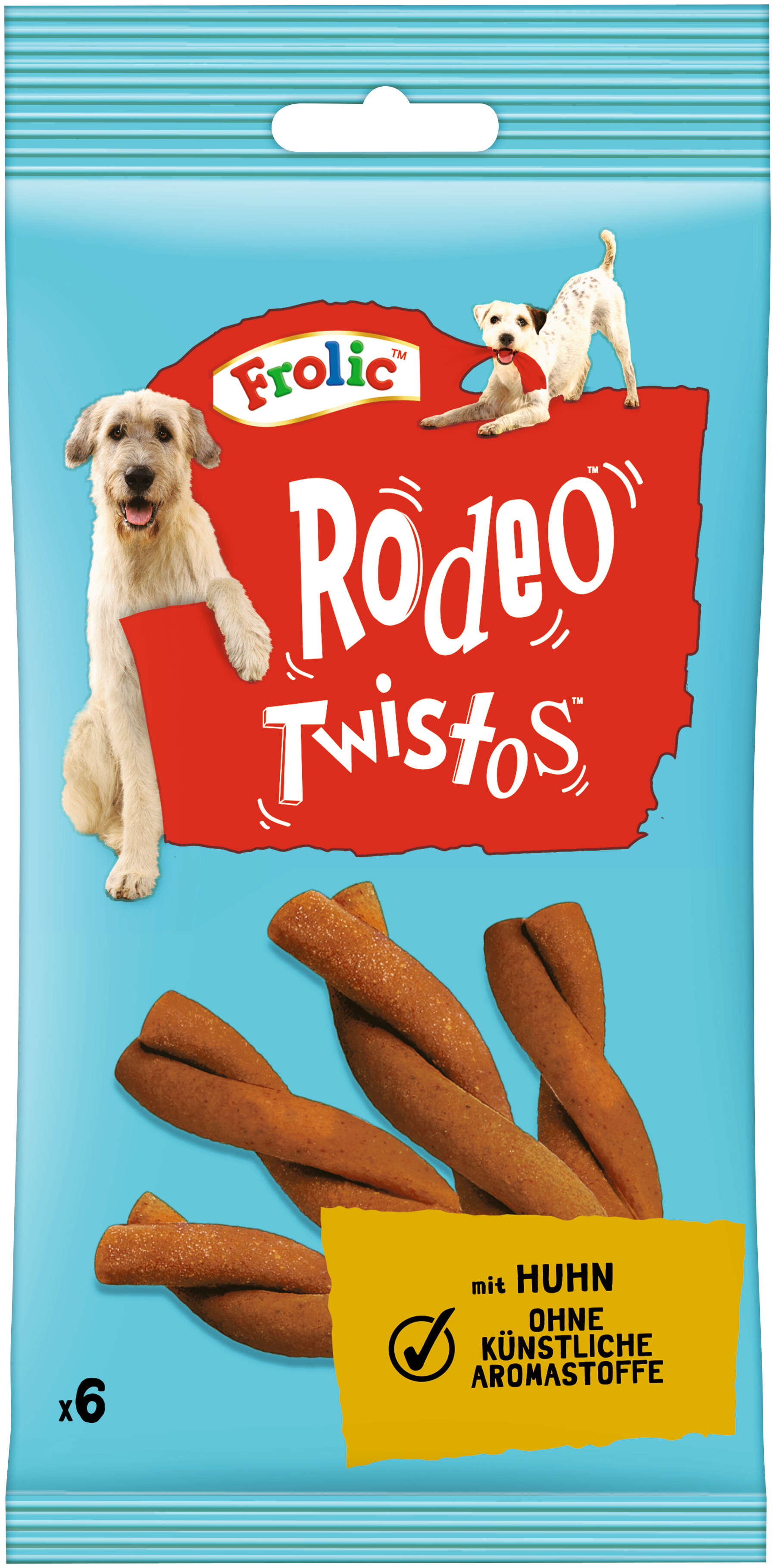 Frolic Hundeleckerli Rodeo Twistos mit Huhn