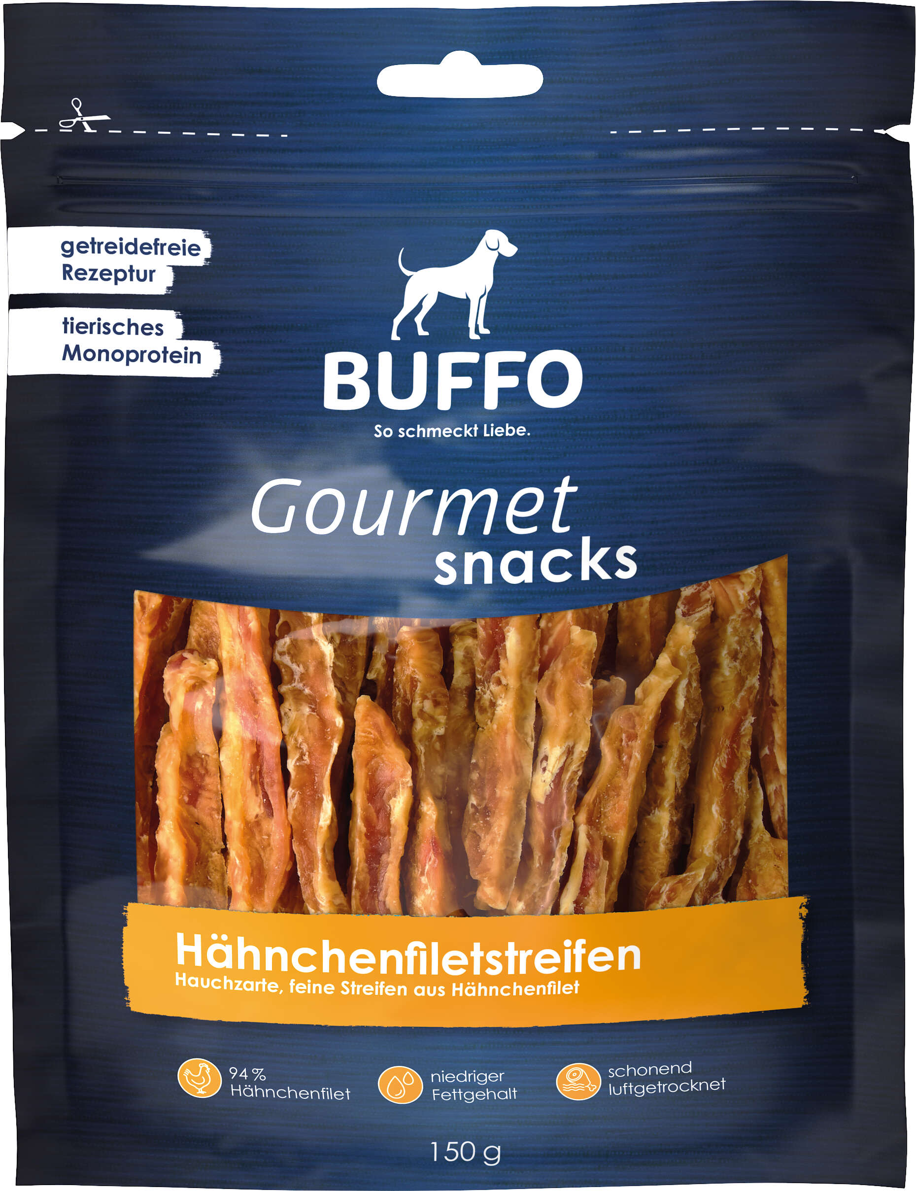 BUFFO Gourmet Snacks Hähnchenfiletstreifen