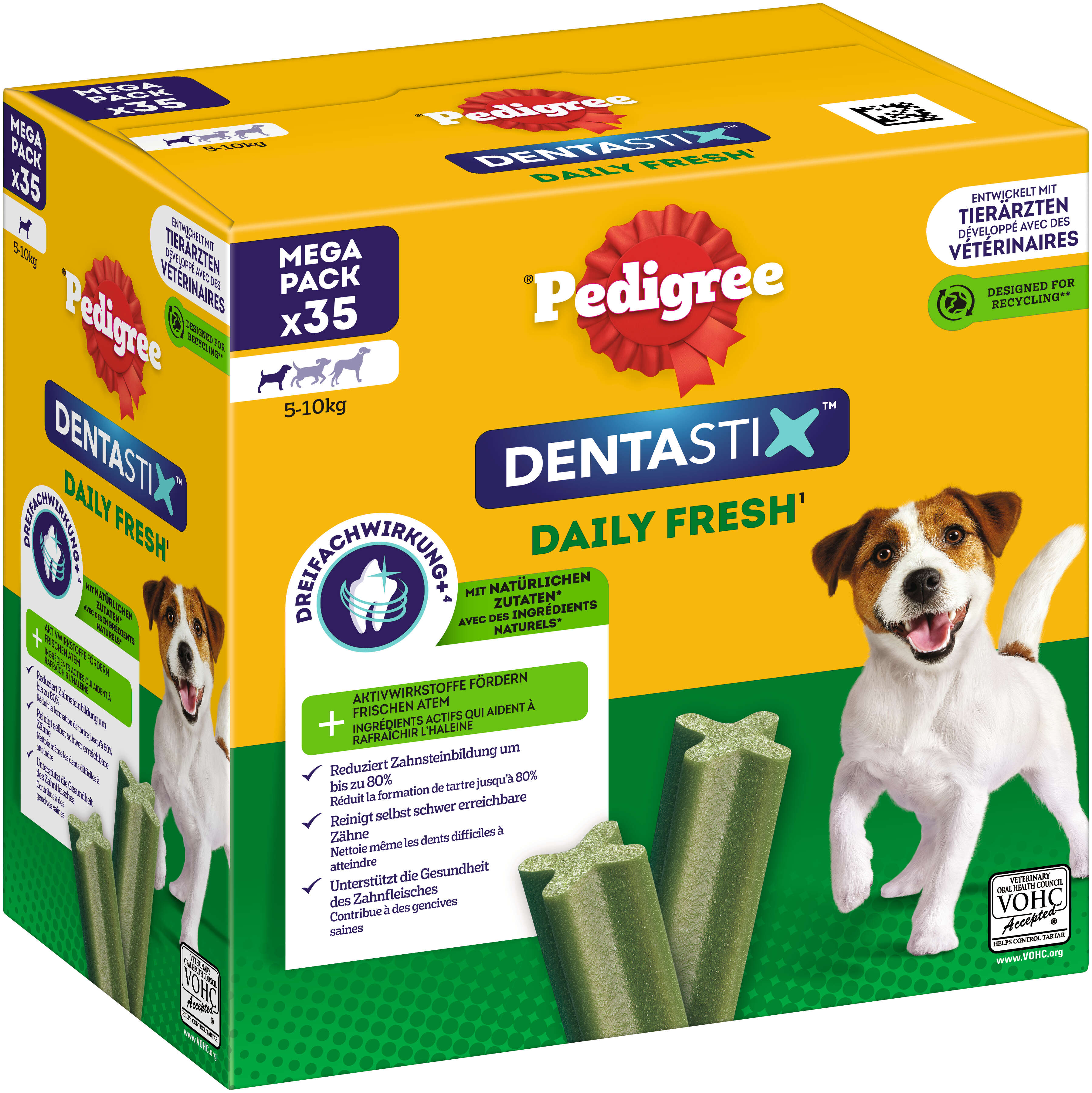 DENTASTIX™ Daily Fresh Beutel Multipack Big Pack