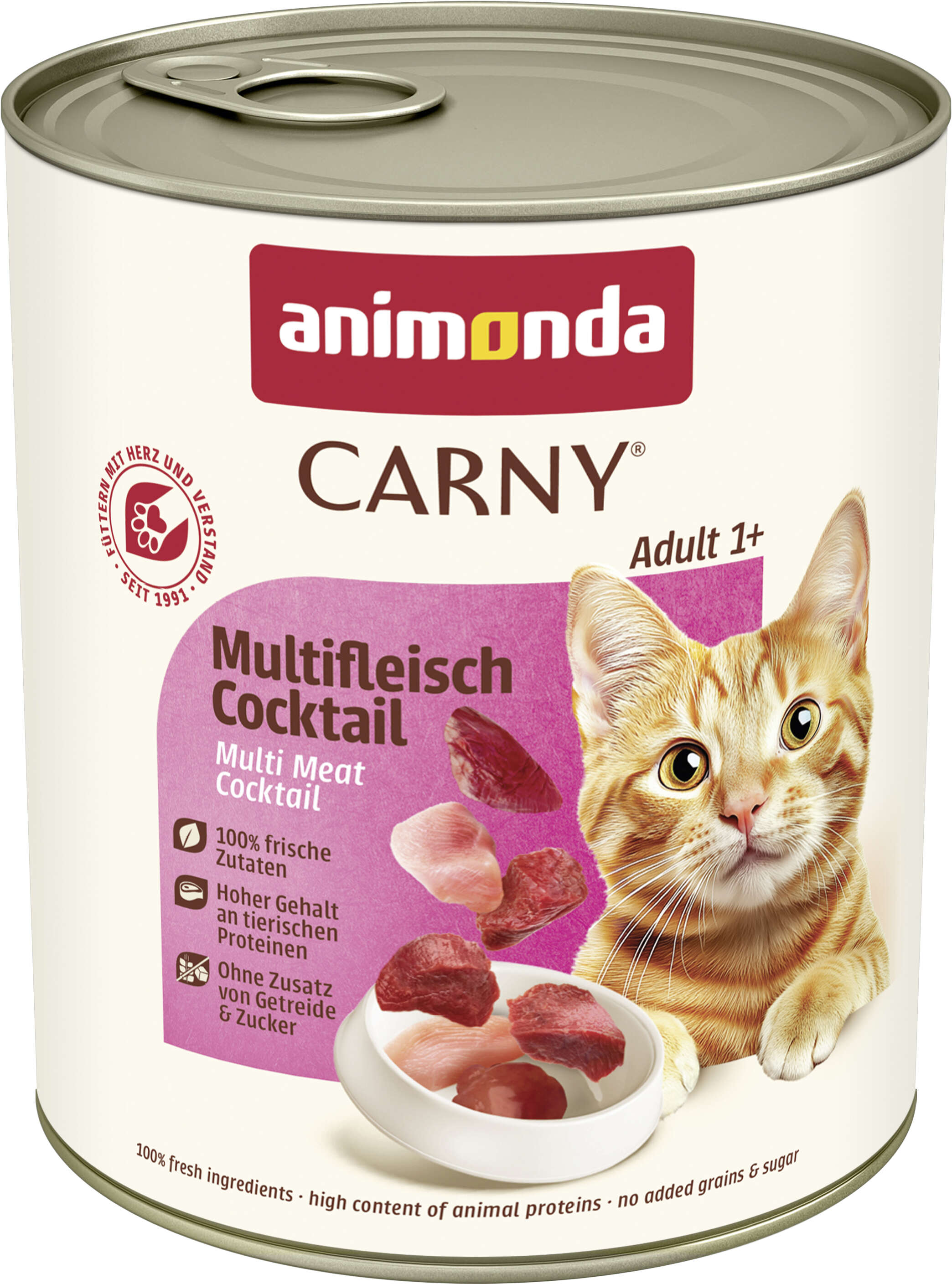 animonda Katzen-Nassfutter Carny Adult Multifleisch-Cocktail