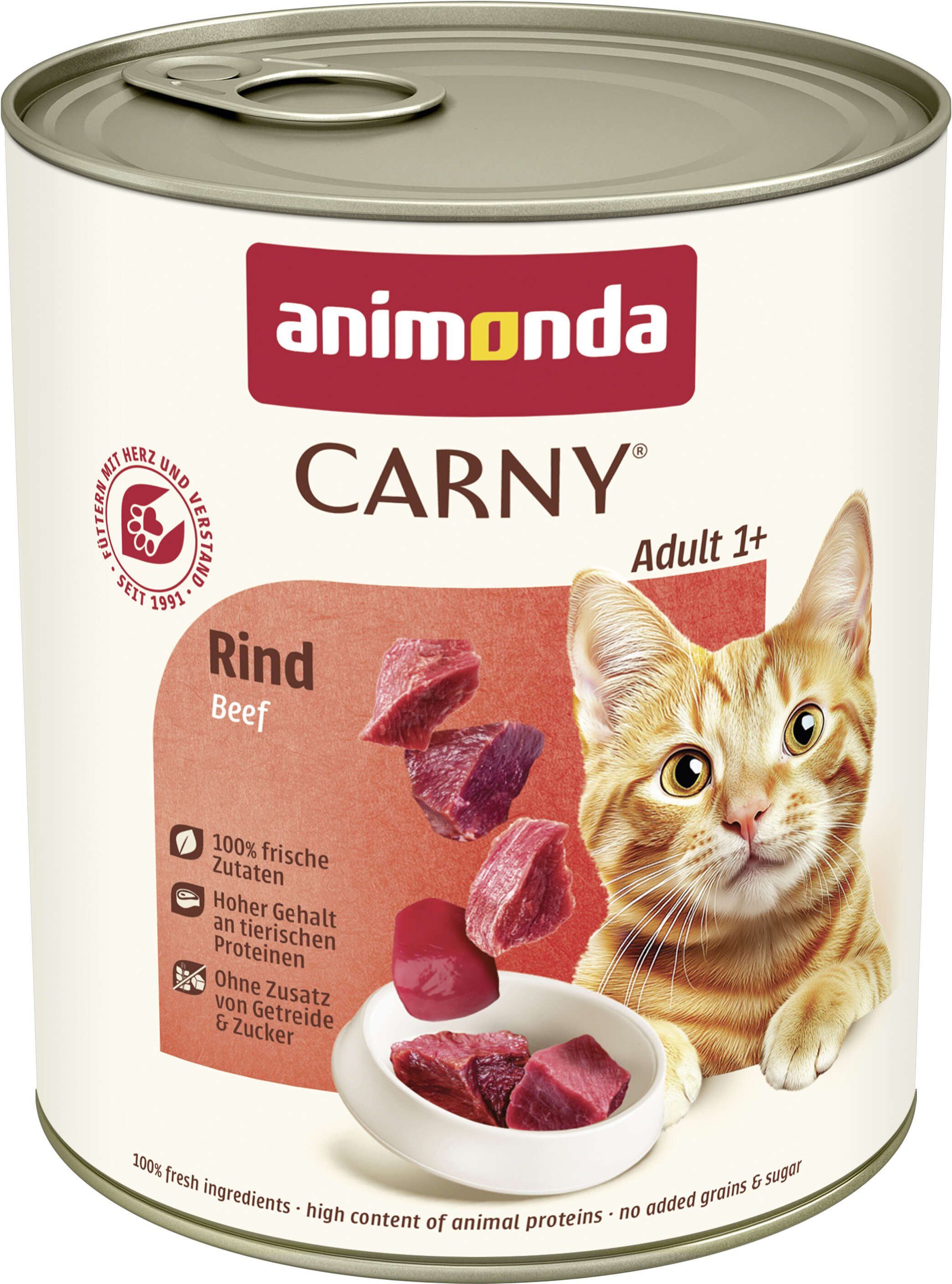 animonda Katzen-Nassfutter Carny Adult Rind