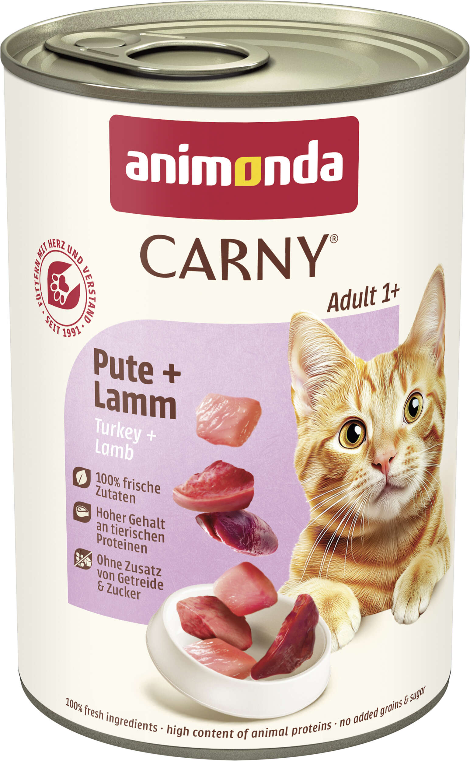 animonda Carny Adult Pute + Lamm