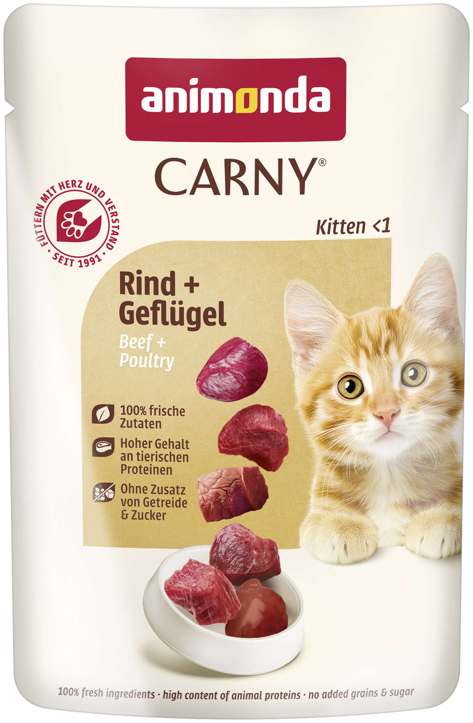 animonda Katzen-Nassfutter Geflügel cocktail