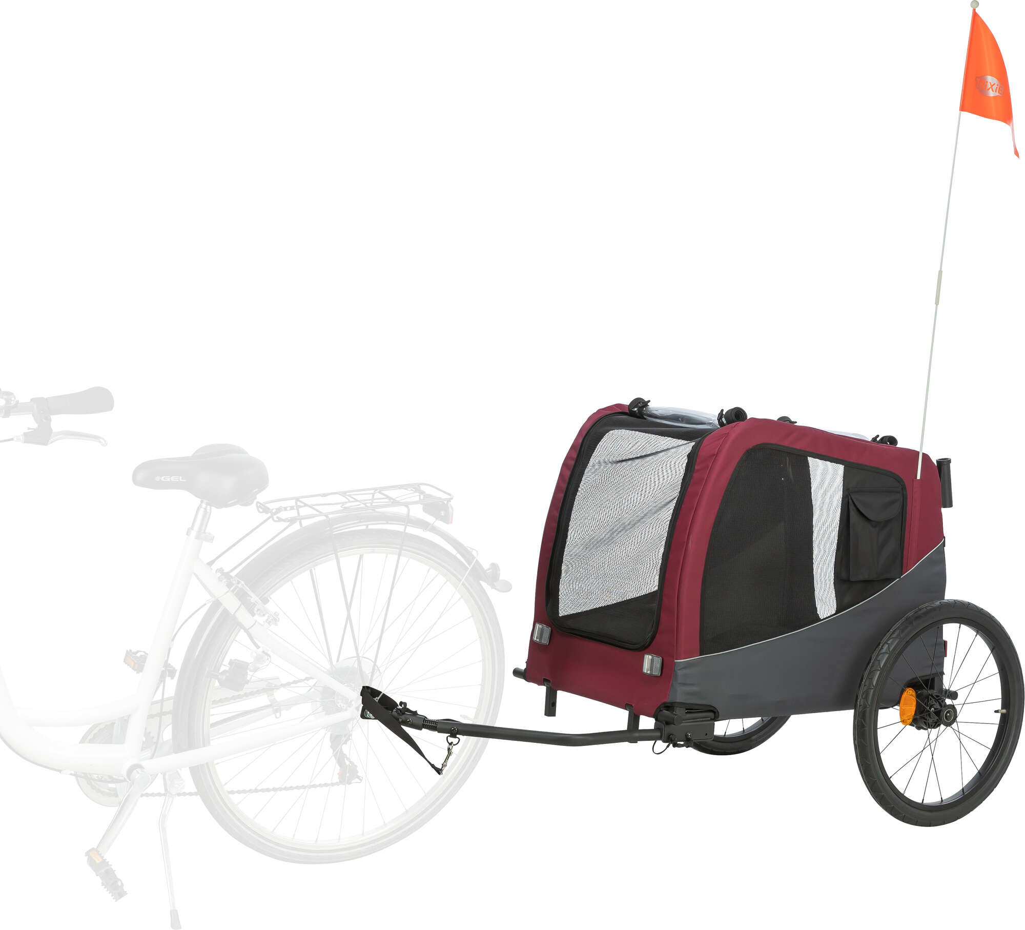 TRIXIE Fahrrad-Anhänger für Hunde
