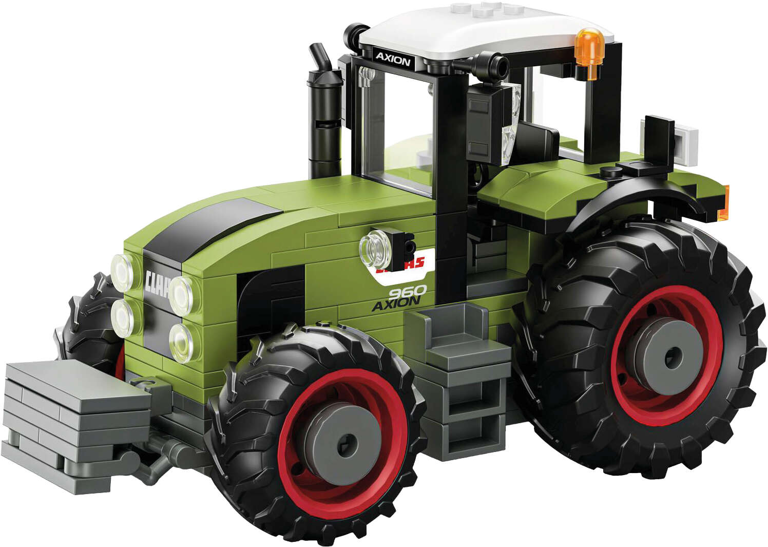 BRIXIES Plus Bausatz Traktor CLAAS AXION 960