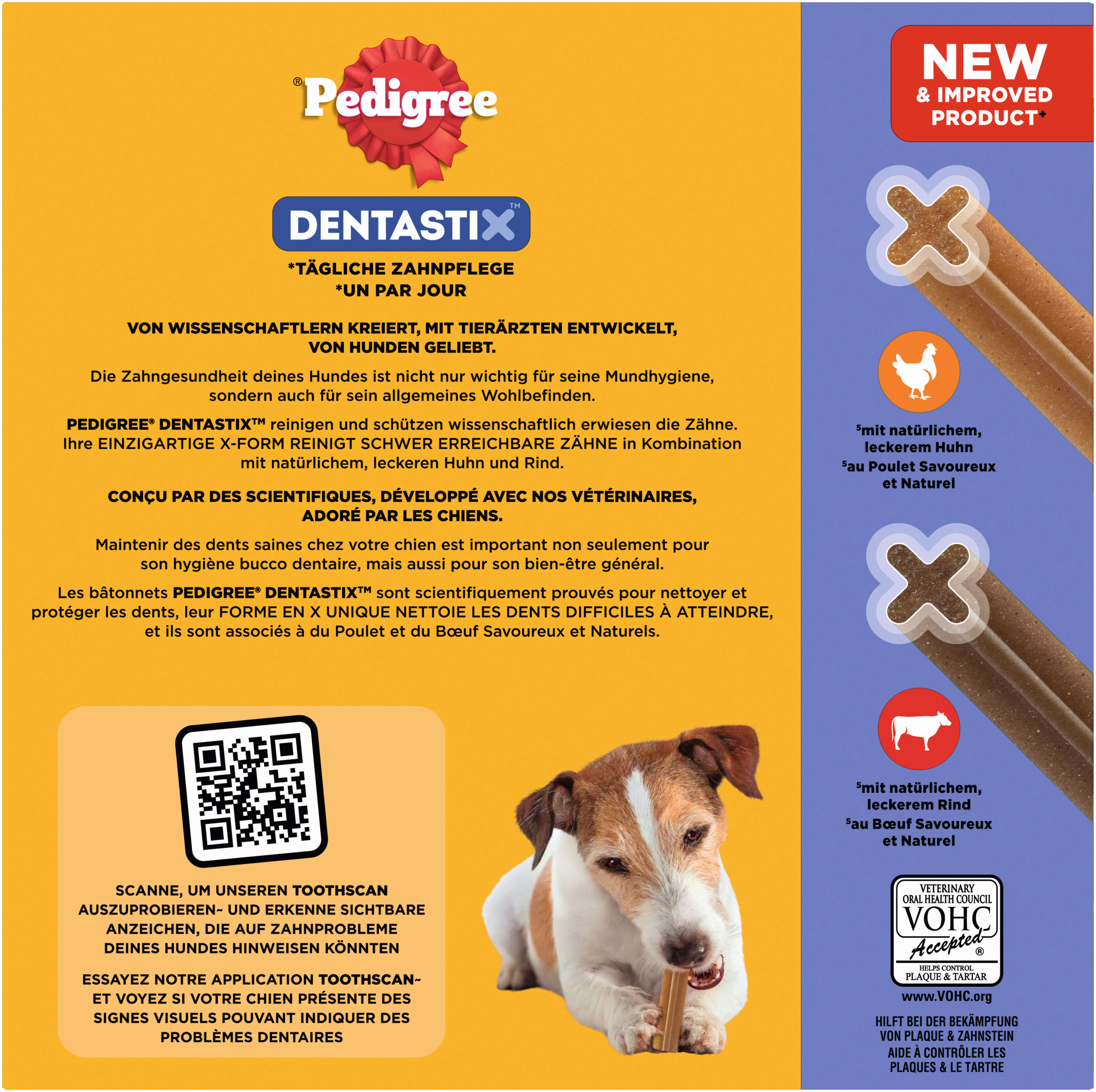 Pedigree DENTASTIX™ Daily Oral Care für kleine Hunde